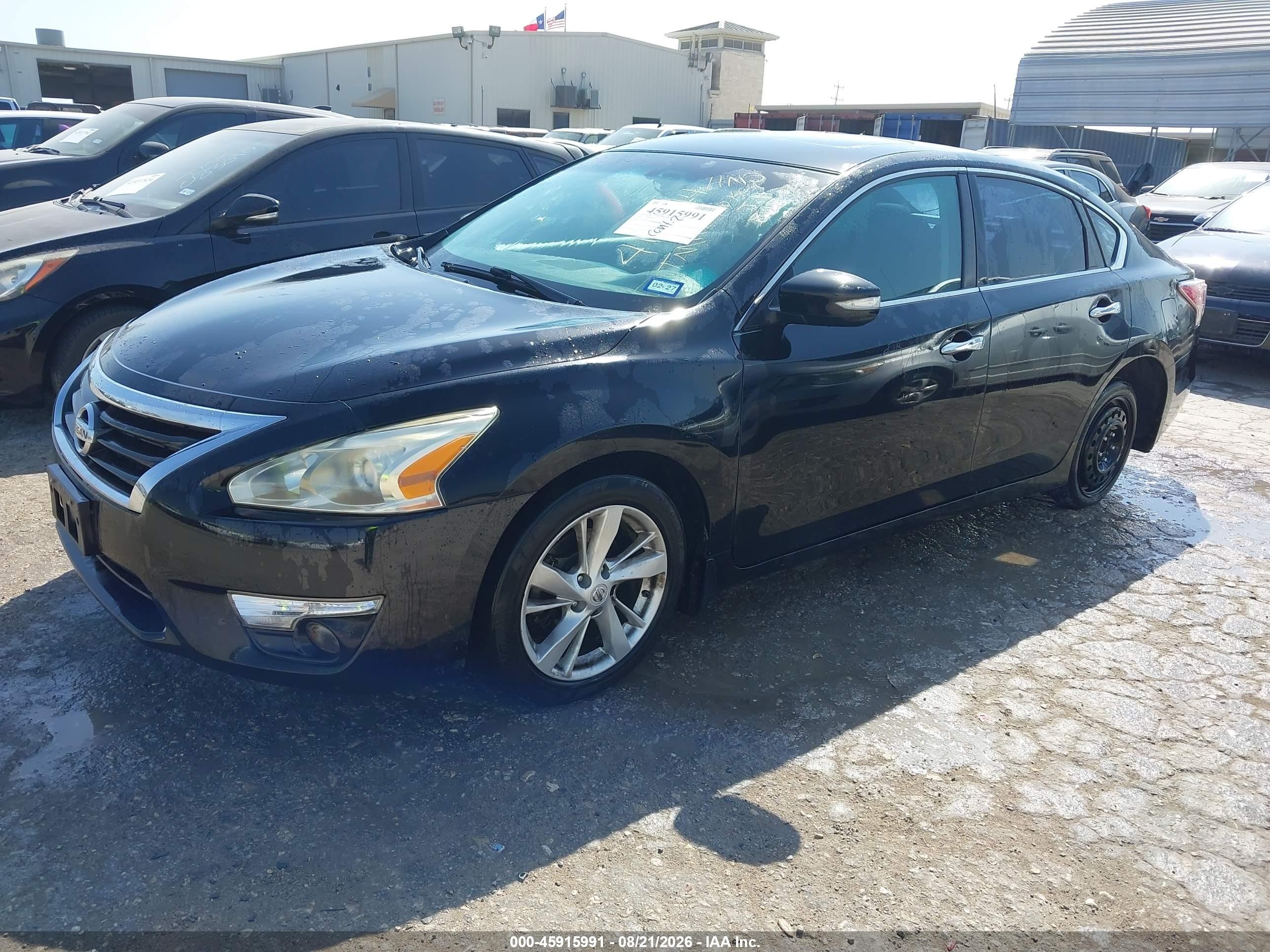 2014 Nissan Altima 2.5 Sv Black vin: 1N4AL3AP7EC417944
