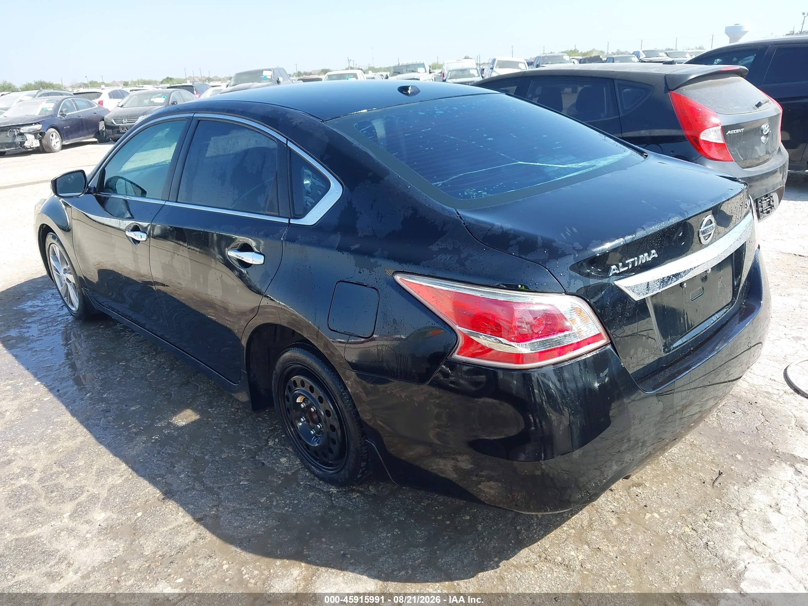 2014 Nissan Altima 2.5 Sv Black vin: 1N4AL3AP7EC417944