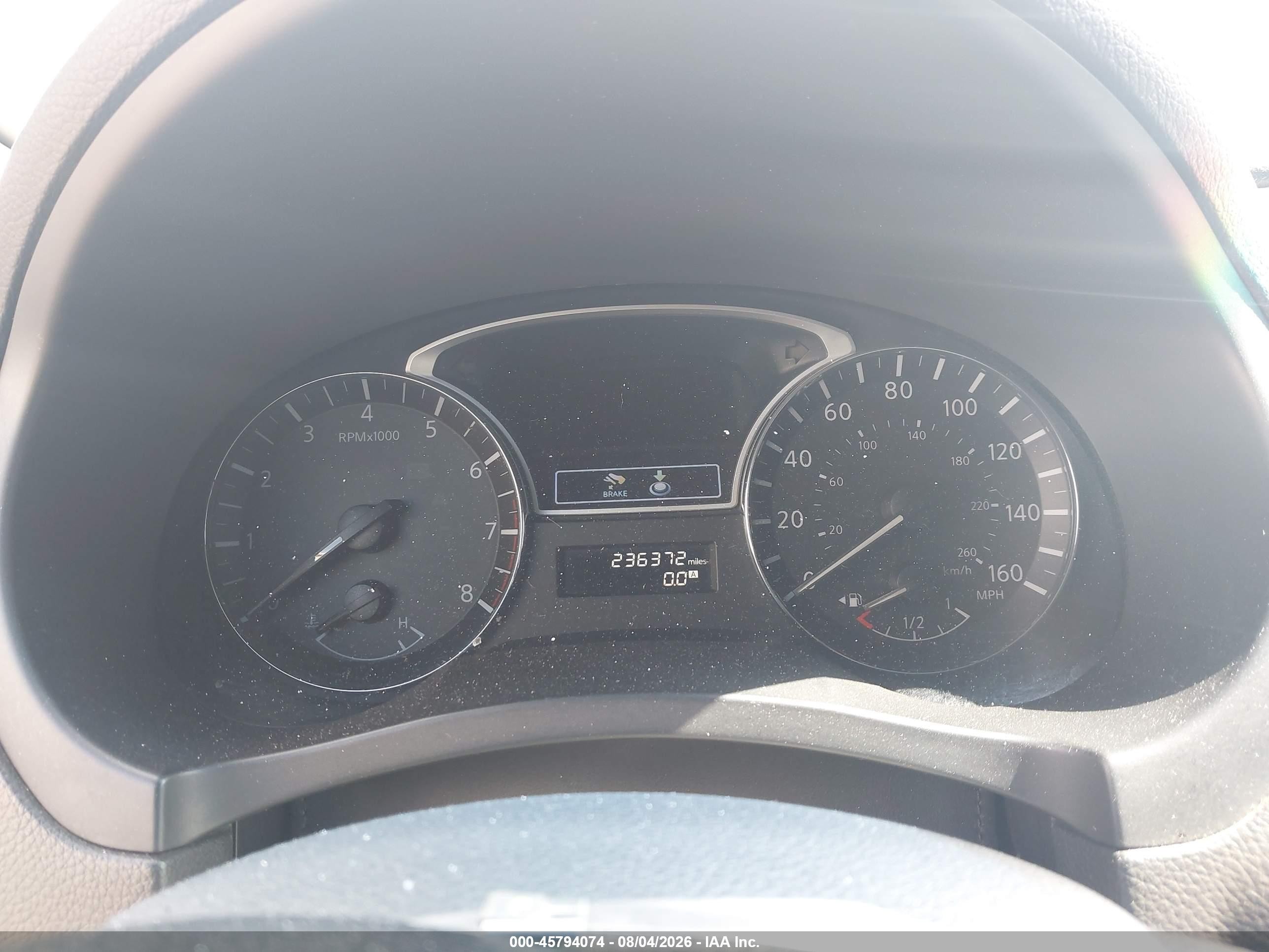 2014 Nissan Altima 2.5 Sv Gray vin: 1N4AL3AP7EC422710