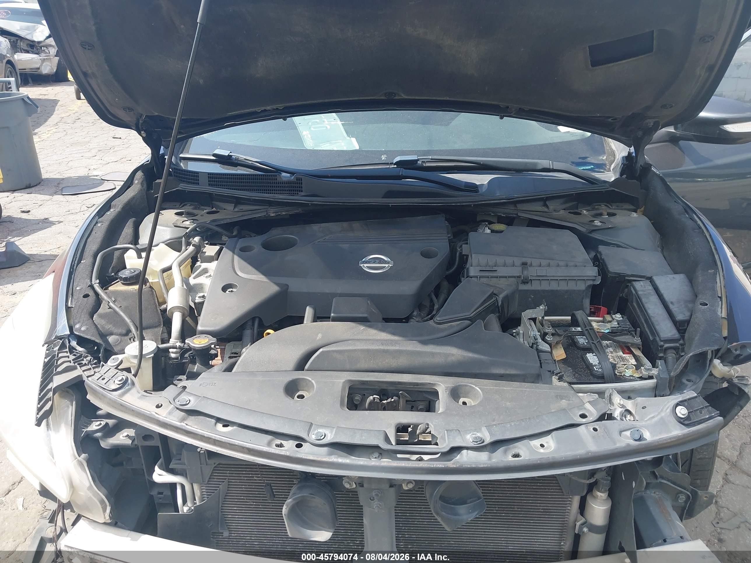 2014 Nissan Altima 2.5 Sv Gray vin: 1N4AL3AP7EC422710