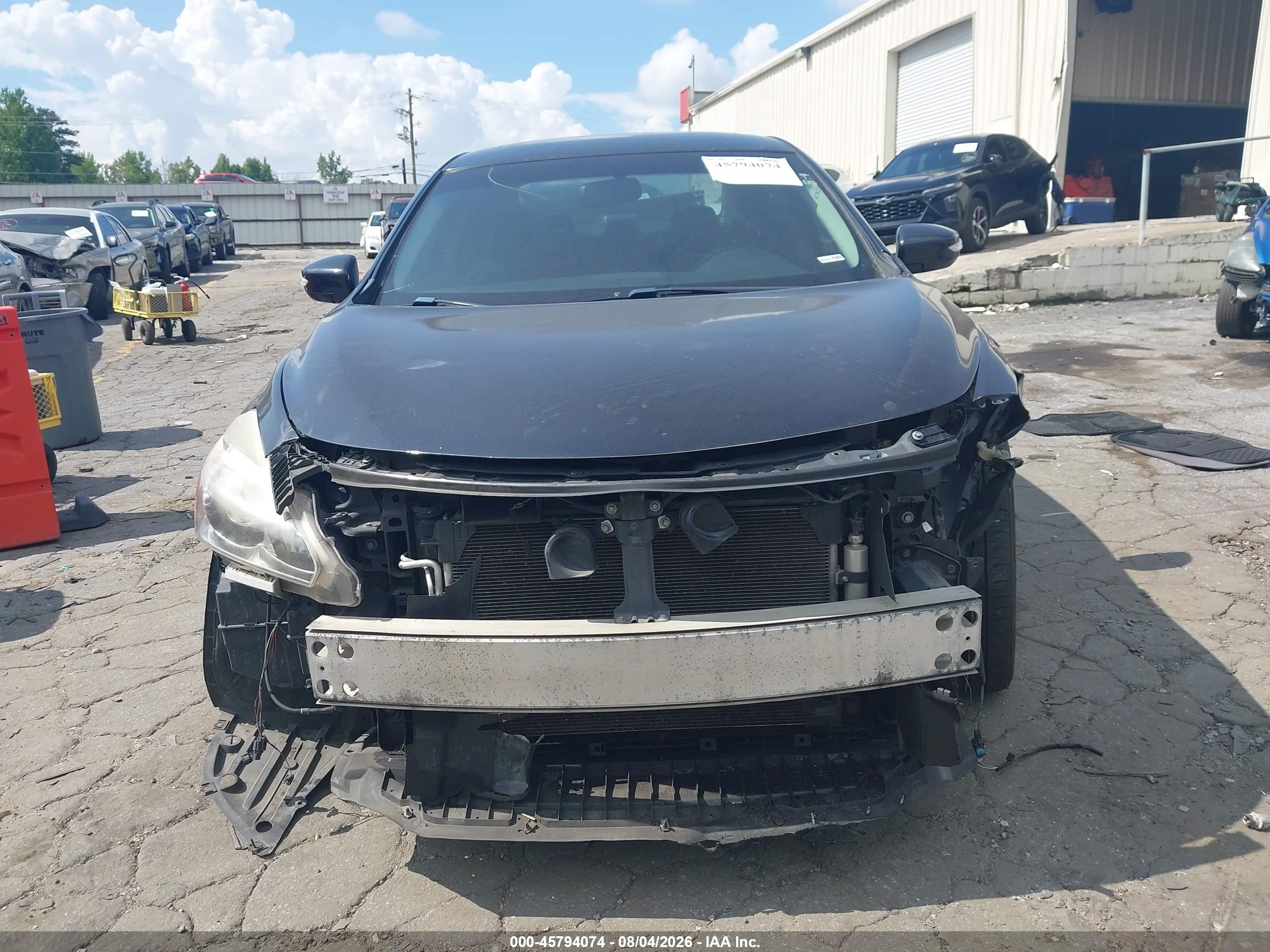 2014 Nissan Altima 2.5 Sv Gray vin: 1N4AL3AP7EC422710