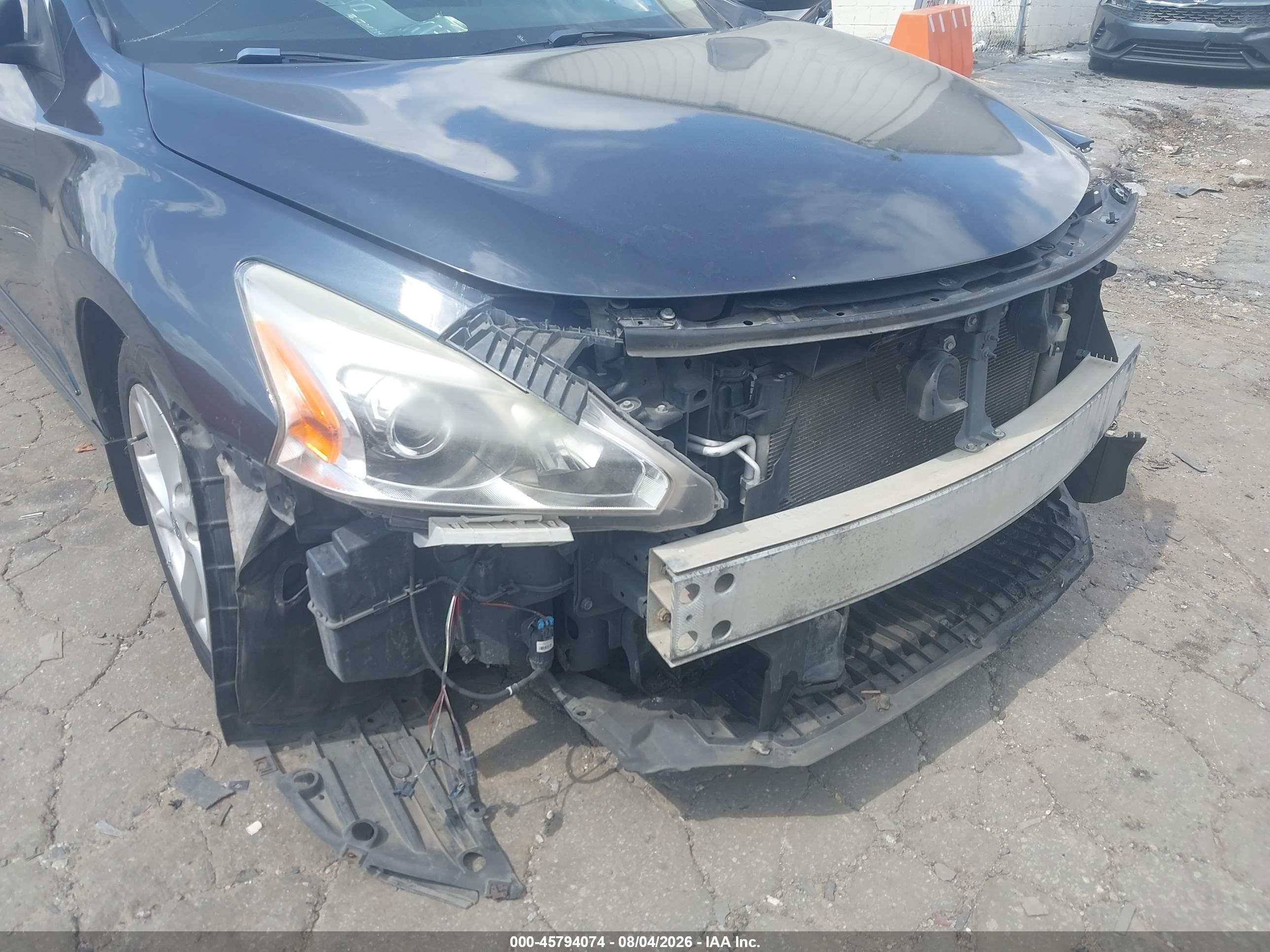 2014 Nissan Altima 2.5 Sv Gray vin: 1N4AL3AP7EC422710