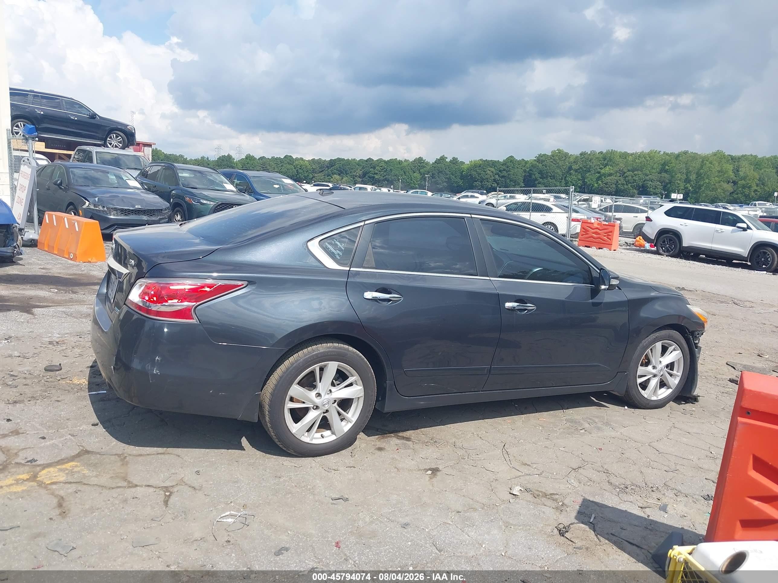 2014 Nissan Altima 2.5 Sv Gray vin: 1N4AL3AP7EC422710