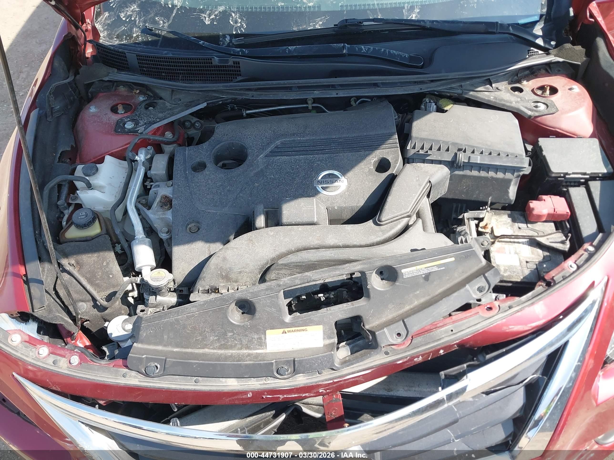 2014 Nissan Altima 2.5 Sv Красный vin: 1N4AL3AP7EC424375