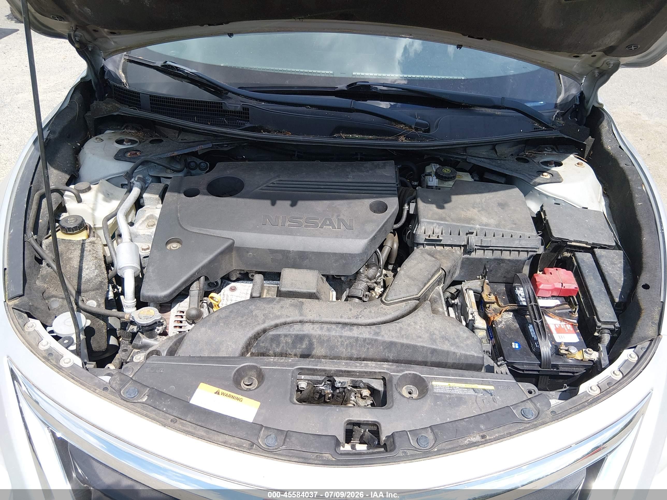 2014 Nissan Altima 2.5 Sv Silver vin: 1N4AL3AP7EC903427