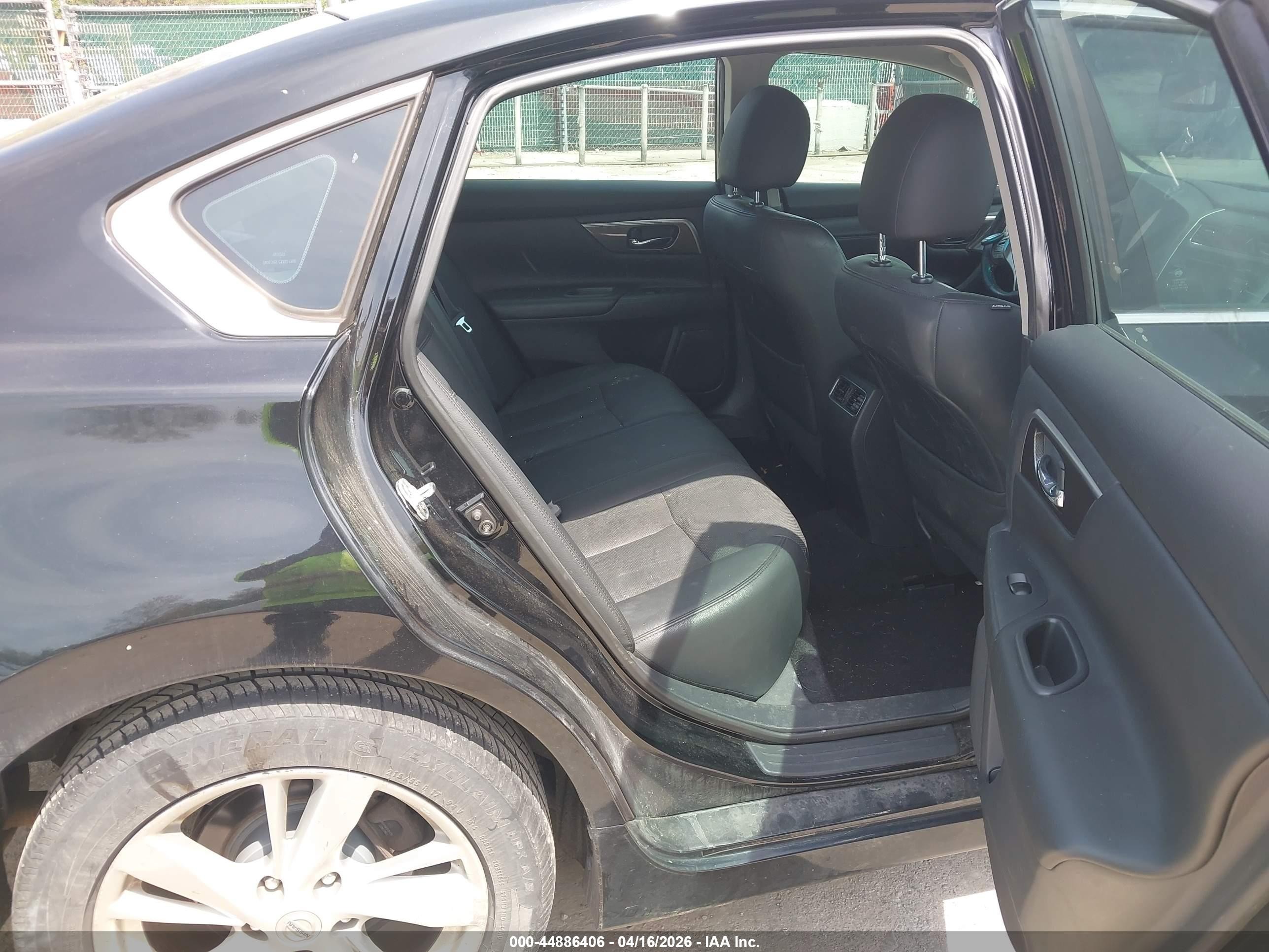 2014 Nissan Altima 2.5 Sl Black vin: 1N4AL3AP7EC903590
