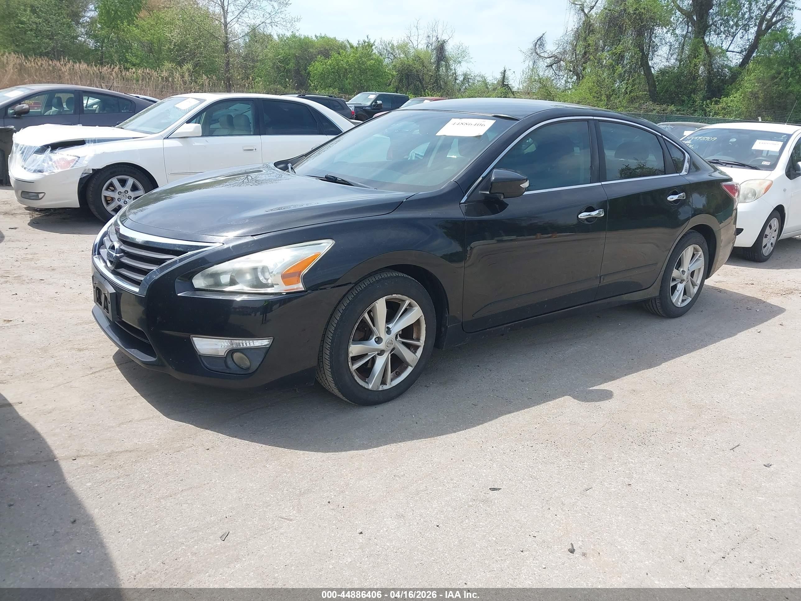 2014 Nissan Altima 2.5 Sl Black vin: 1N4AL3AP7EC903590