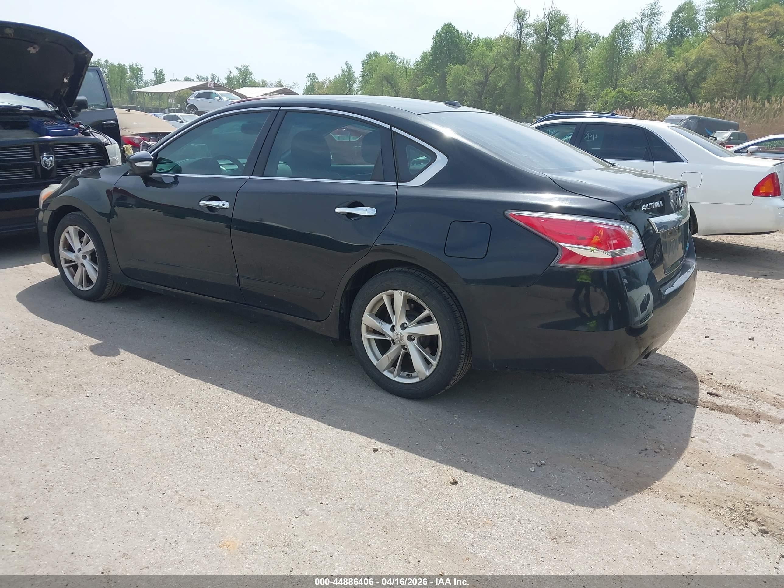 2014 Nissan Altima 2.5 Sl Black vin: 1N4AL3AP7EC903590