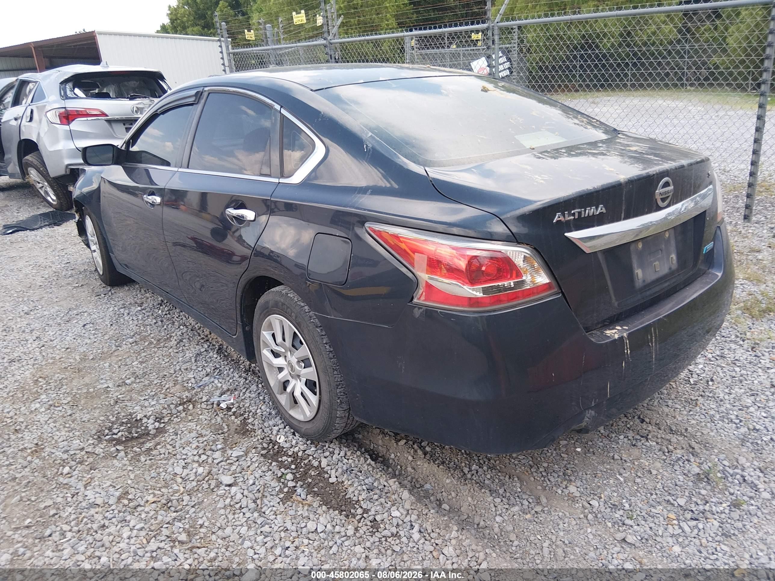 2014 Nissan Altima 2.5 S Blue vin: 1N4AL3AP7EN205887