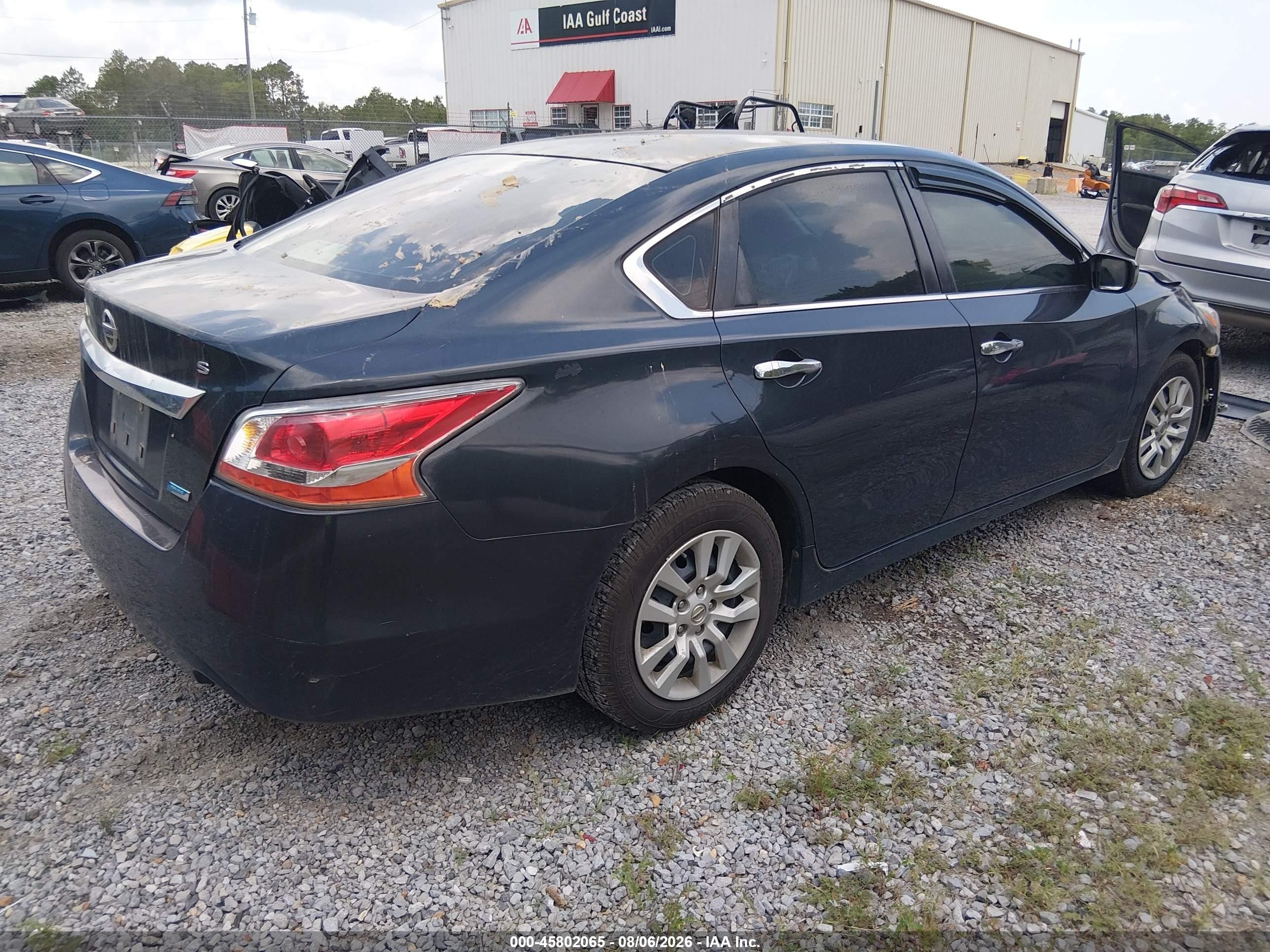 2014 Nissan Altima 2.5 S Blue vin: 1N4AL3AP7EN205887