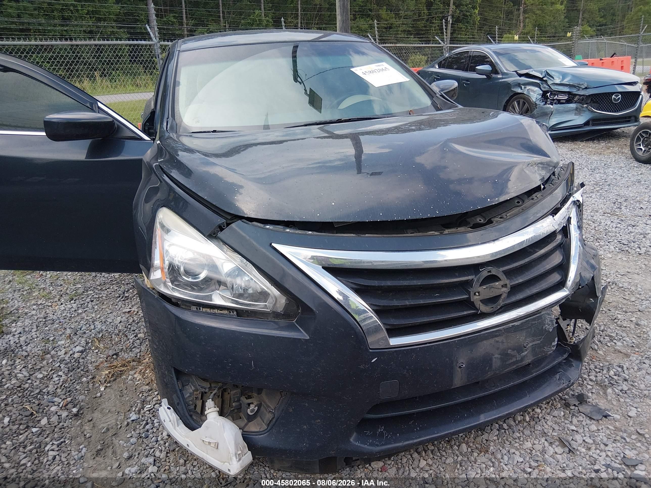 2014 Nissan Altima 2.5 S Blue vin: 1N4AL3AP7EN205887