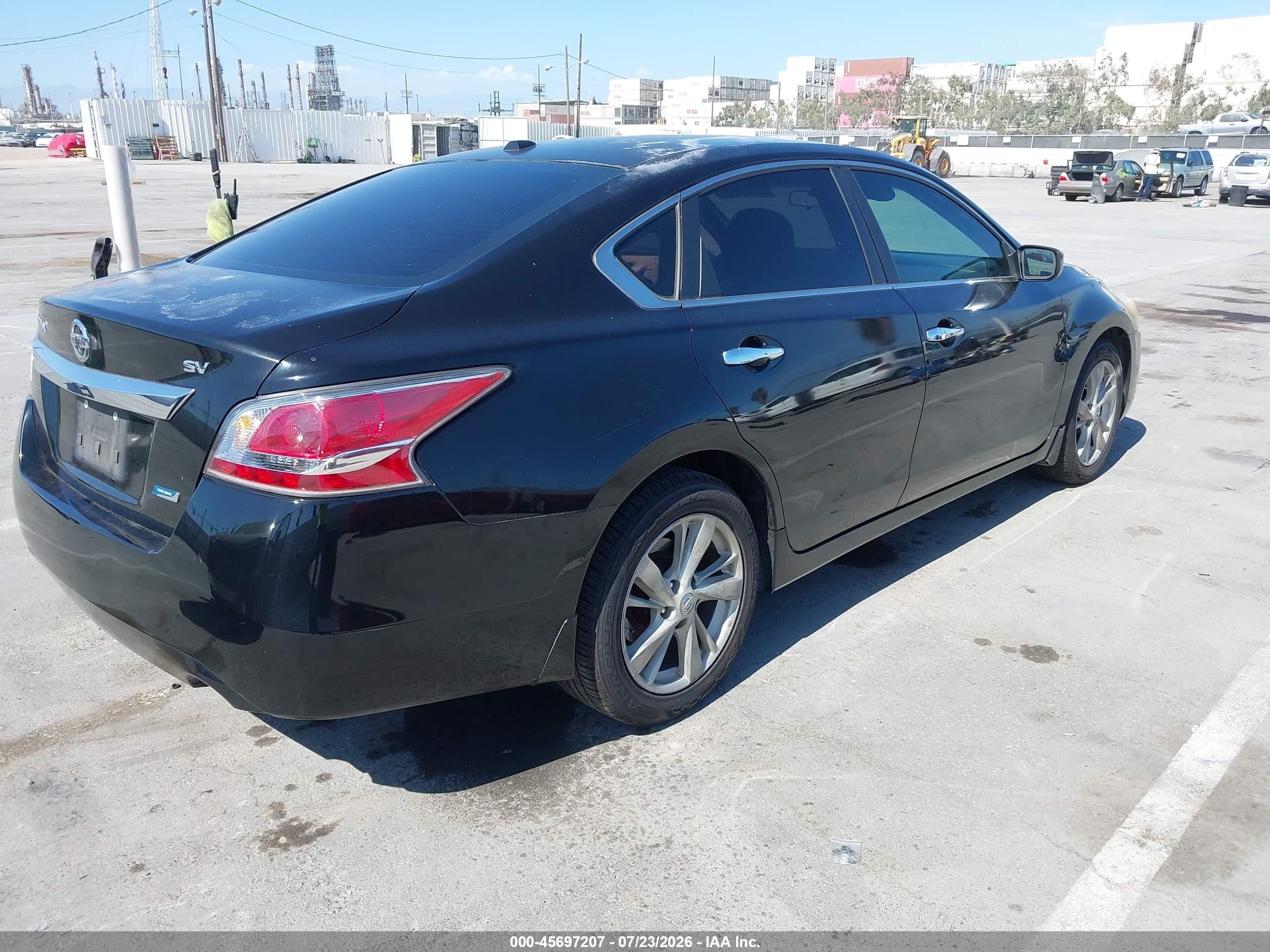 2014 Nissan Altima 2.5 Sv Black vin: 1N4AL3AP7EN207056