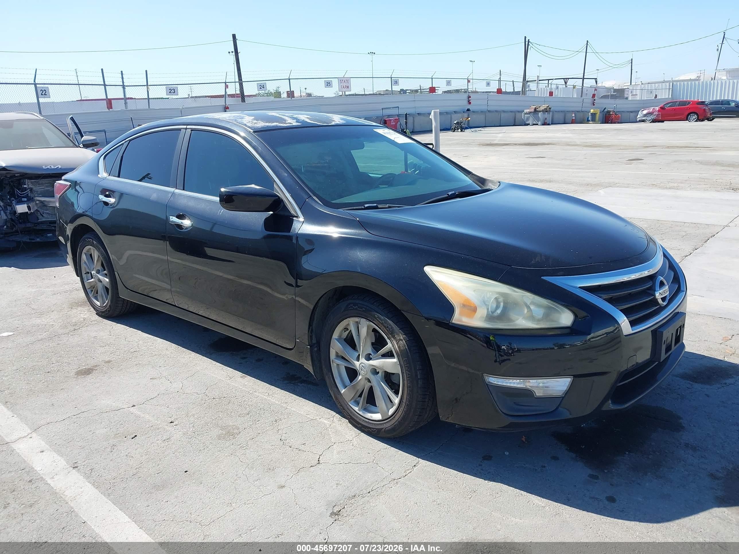 2014 Nissan Altima 2.5 Sv Black vin: 1N4AL3AP7EN207056