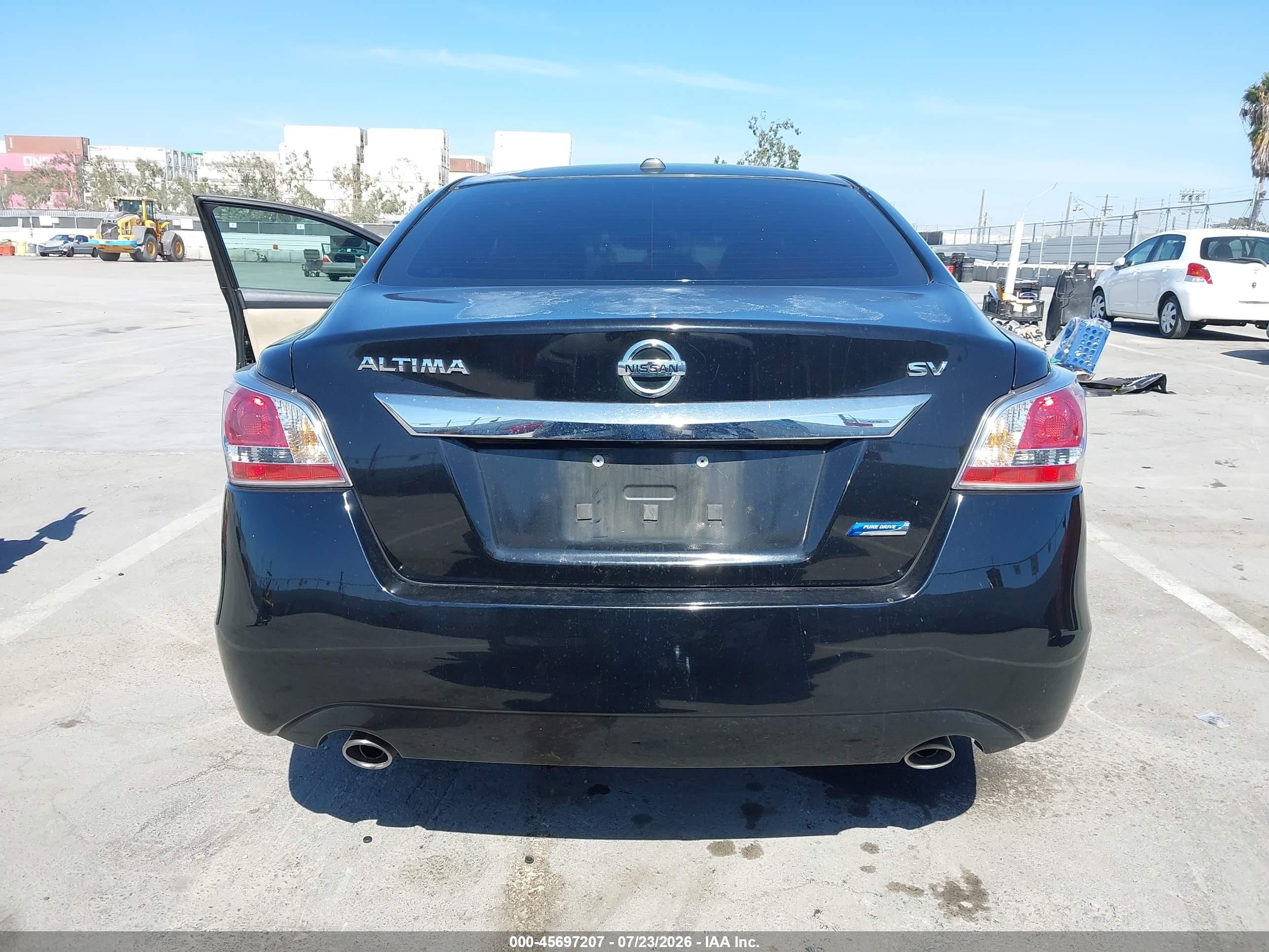 2014 Nissan Altima 2.5 Sv Black vin: 1N4AL3AP7EN207056