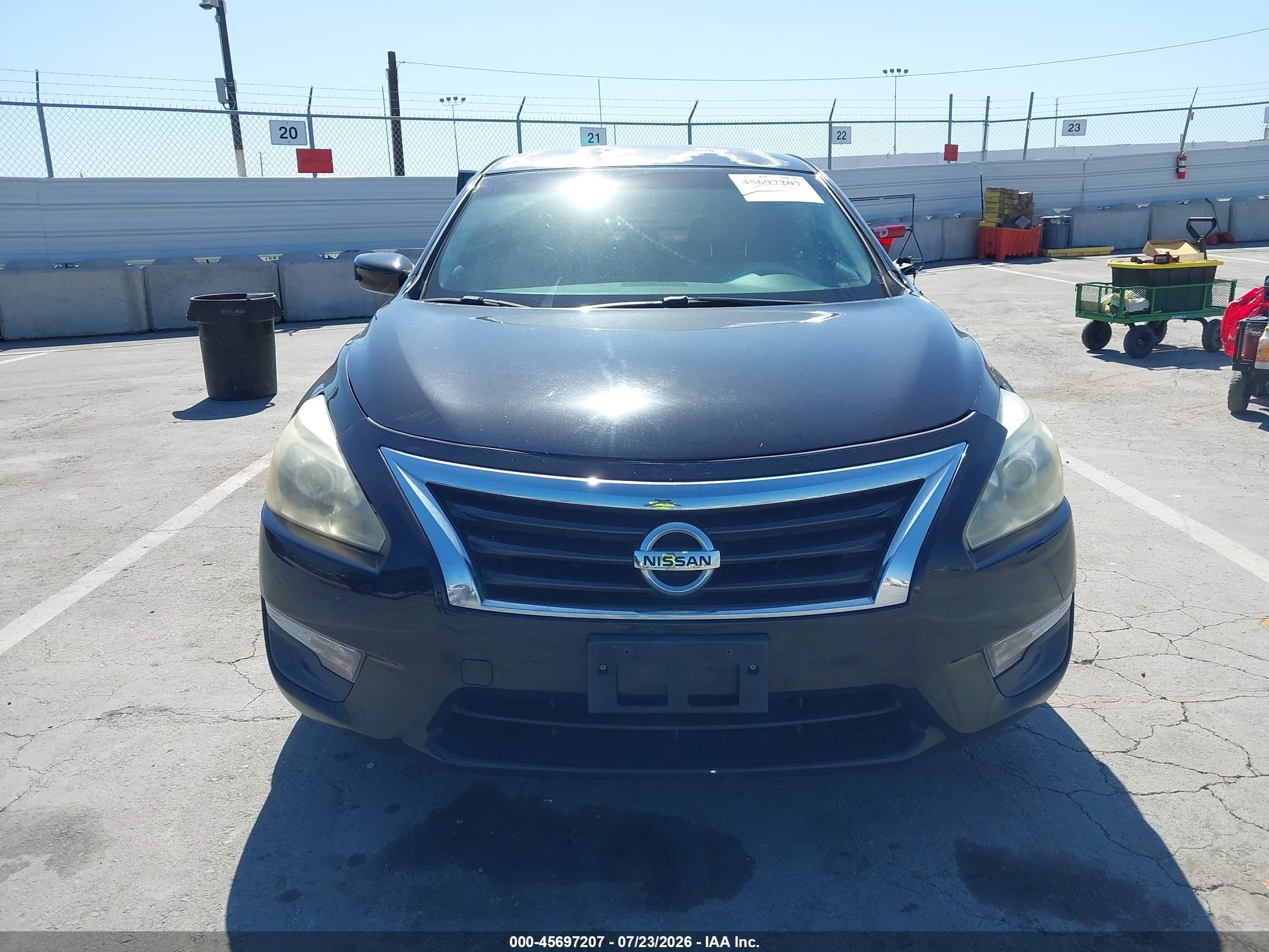 2014 Nissan Altima 2.5 Sv Black vin: 1N4AL3AP7EN207056