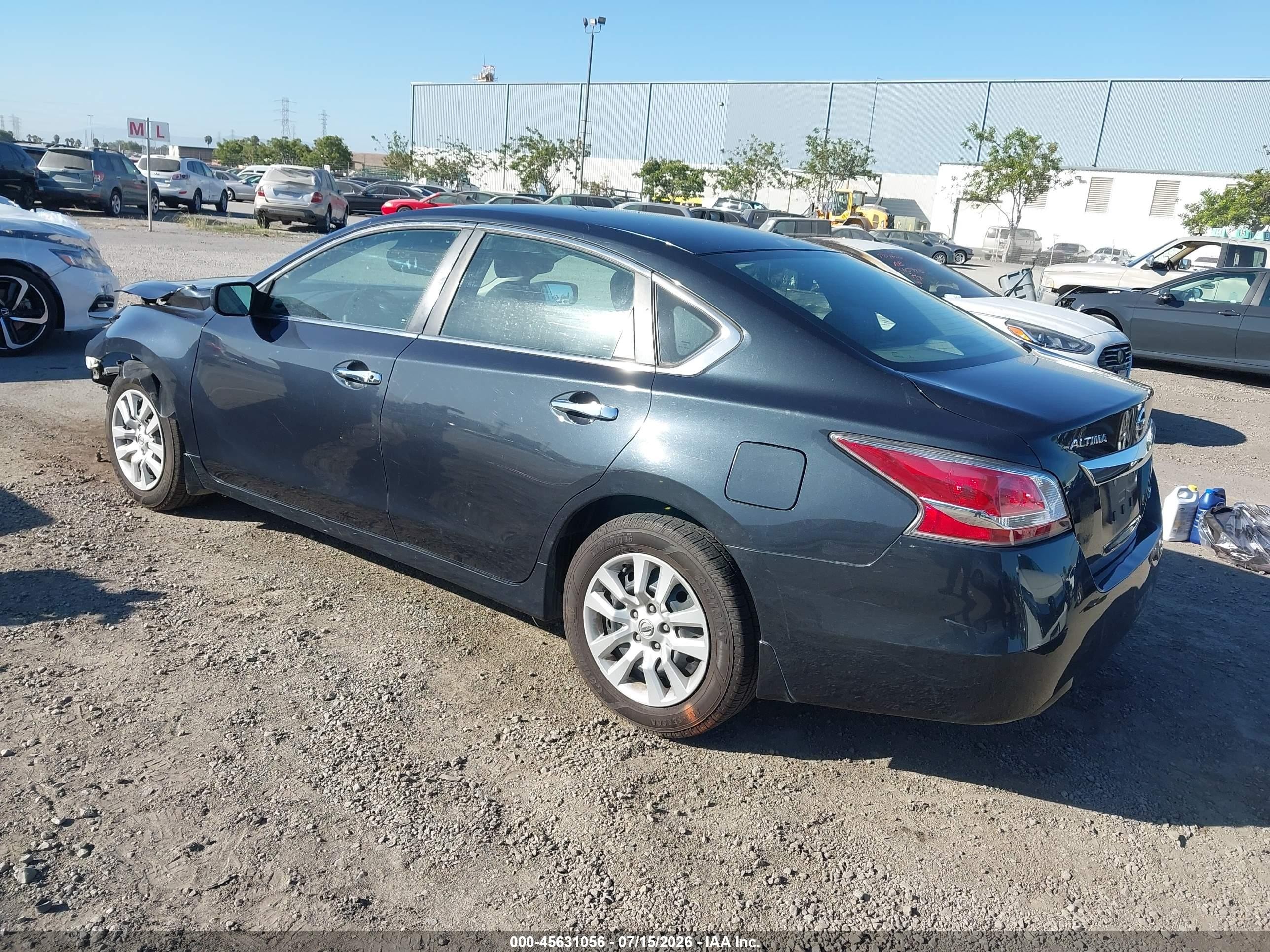 2014 Nissan Altima 2.5 S Gray vin: 1N4AL3AP7EN212161