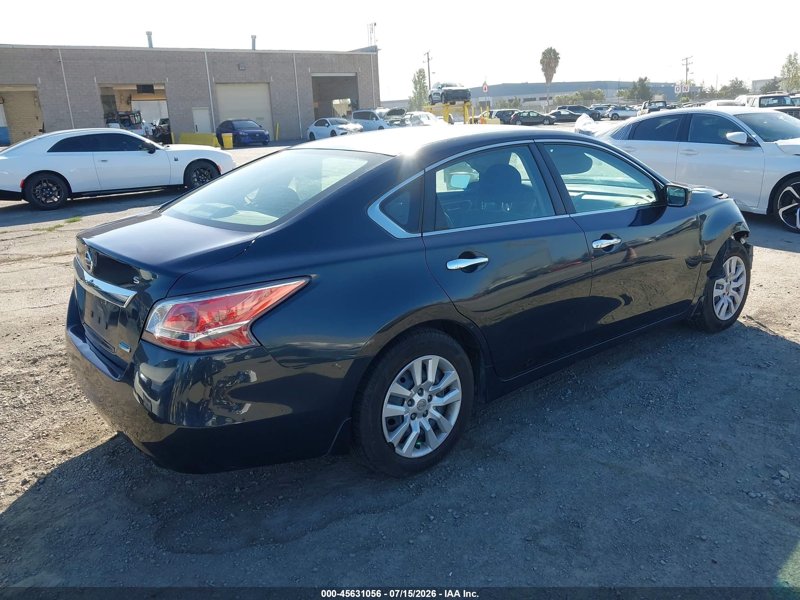2014 Nissan Altima 2.5 S Gray vin: 1N4AL3AP7EN212161