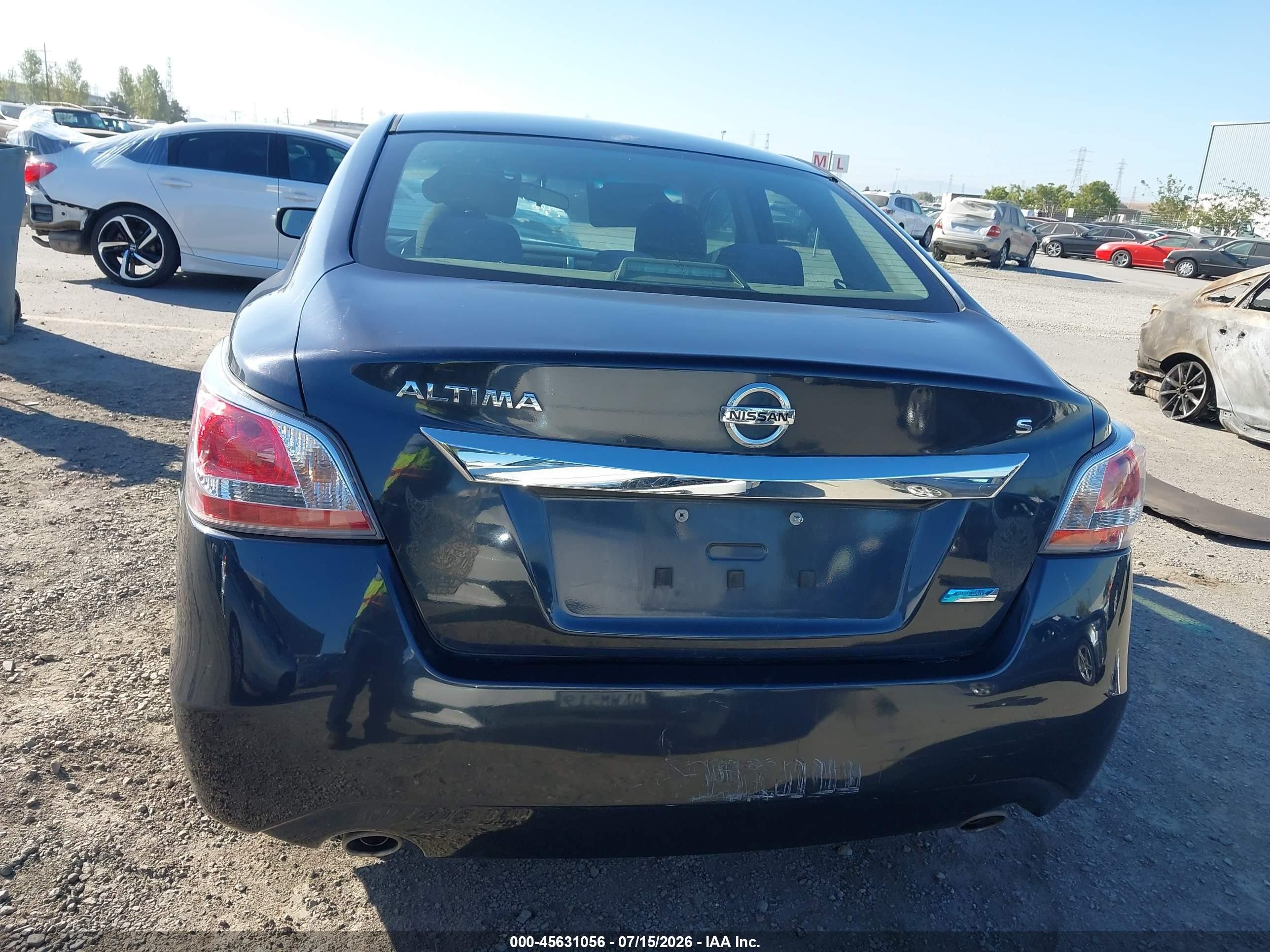 2014 Nissan Altima 2.5 S Gray vin: 1N4AL3AP7EN212161