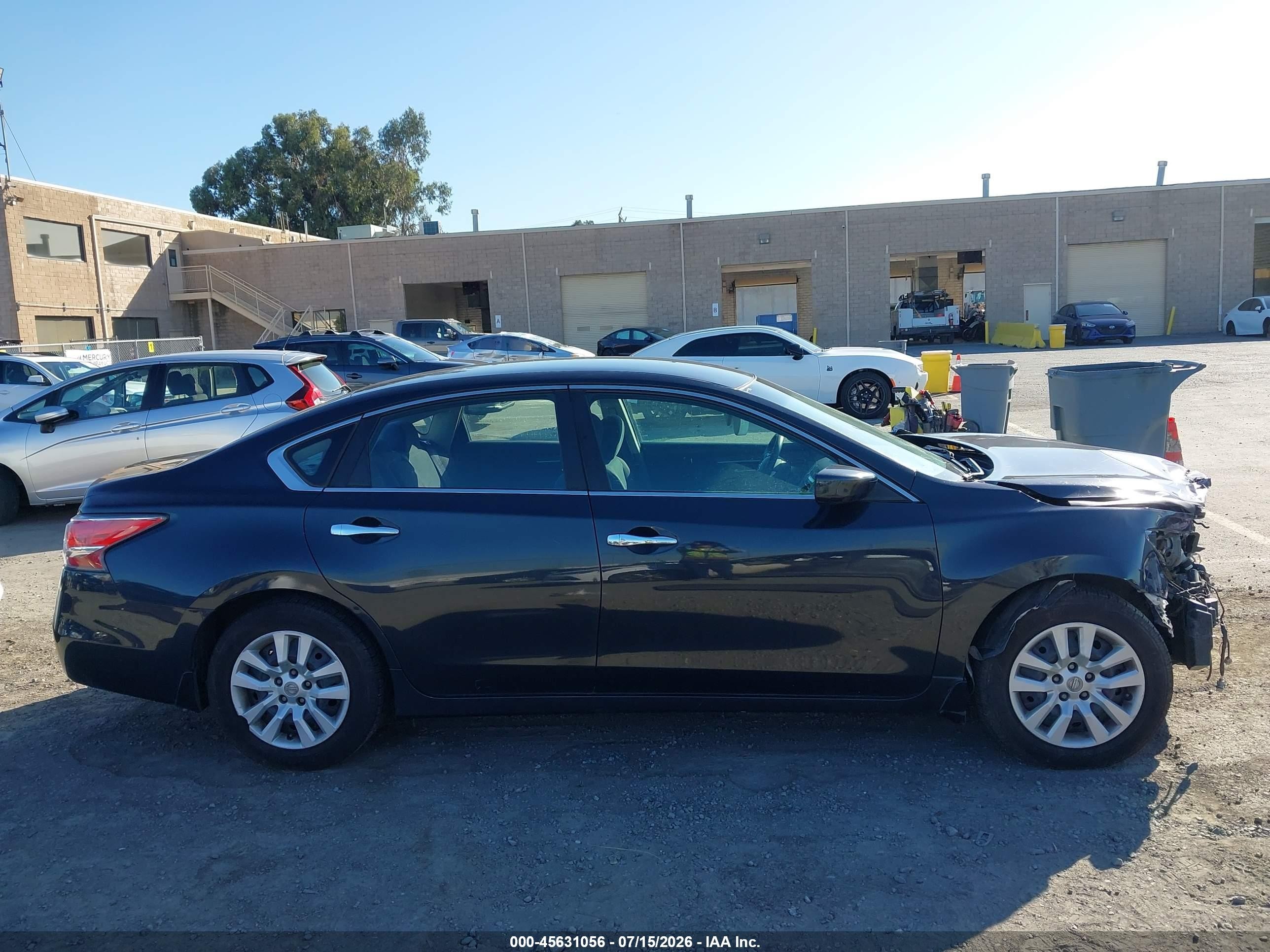 2014 Nissan Altima 2.5 S Gray vin: 1N4AL3AP7EN212161