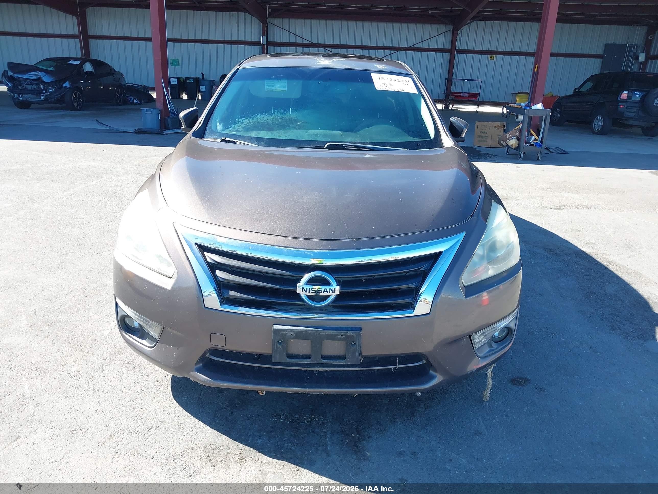 2014 Nissan Altima 2.5 Sv Gray vin: 1N4AL3AP7EN213715