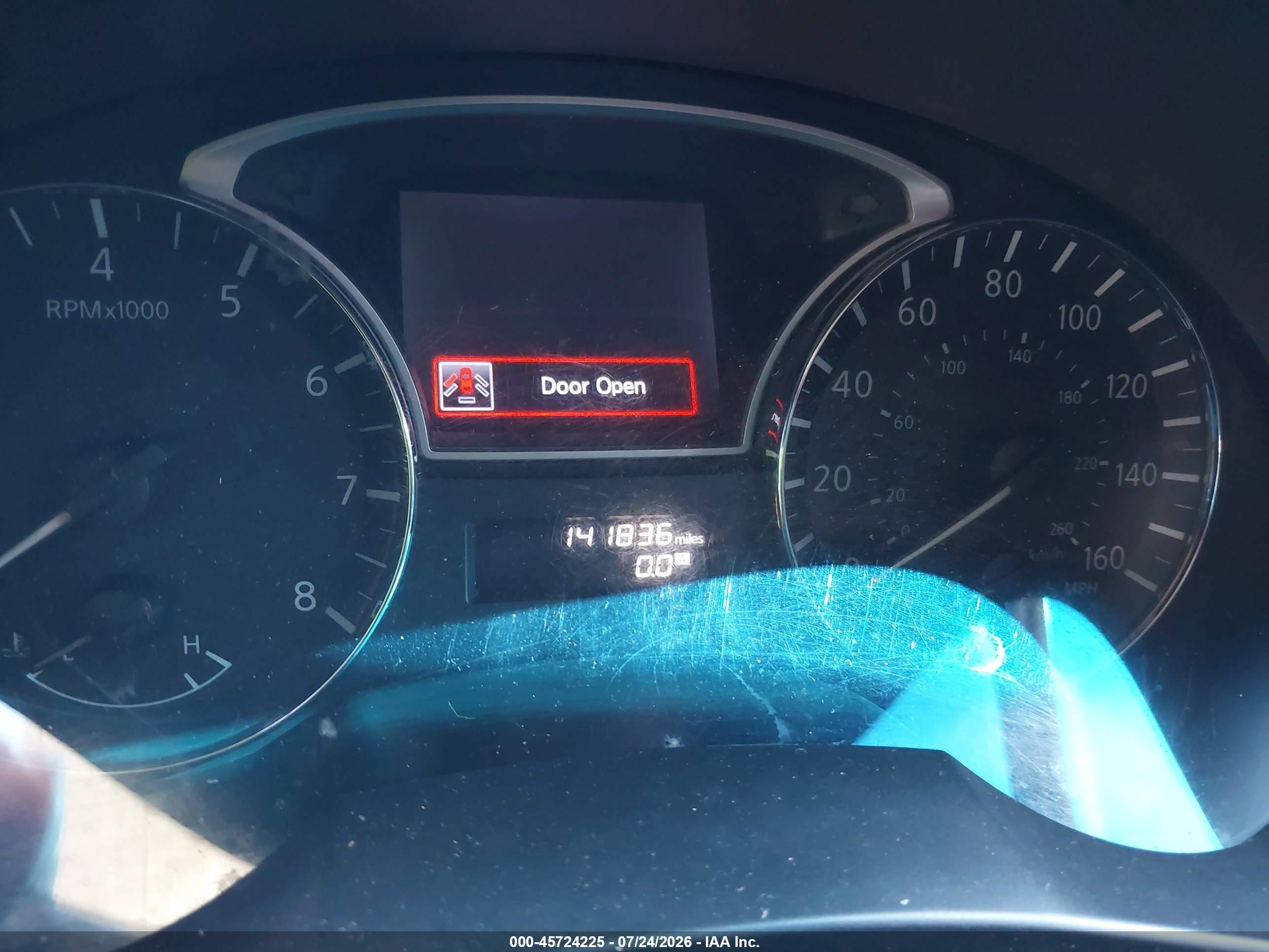 2014 Nissan Altima 2.5 Sv Gray vin: 1N4AL3AP7EN213715