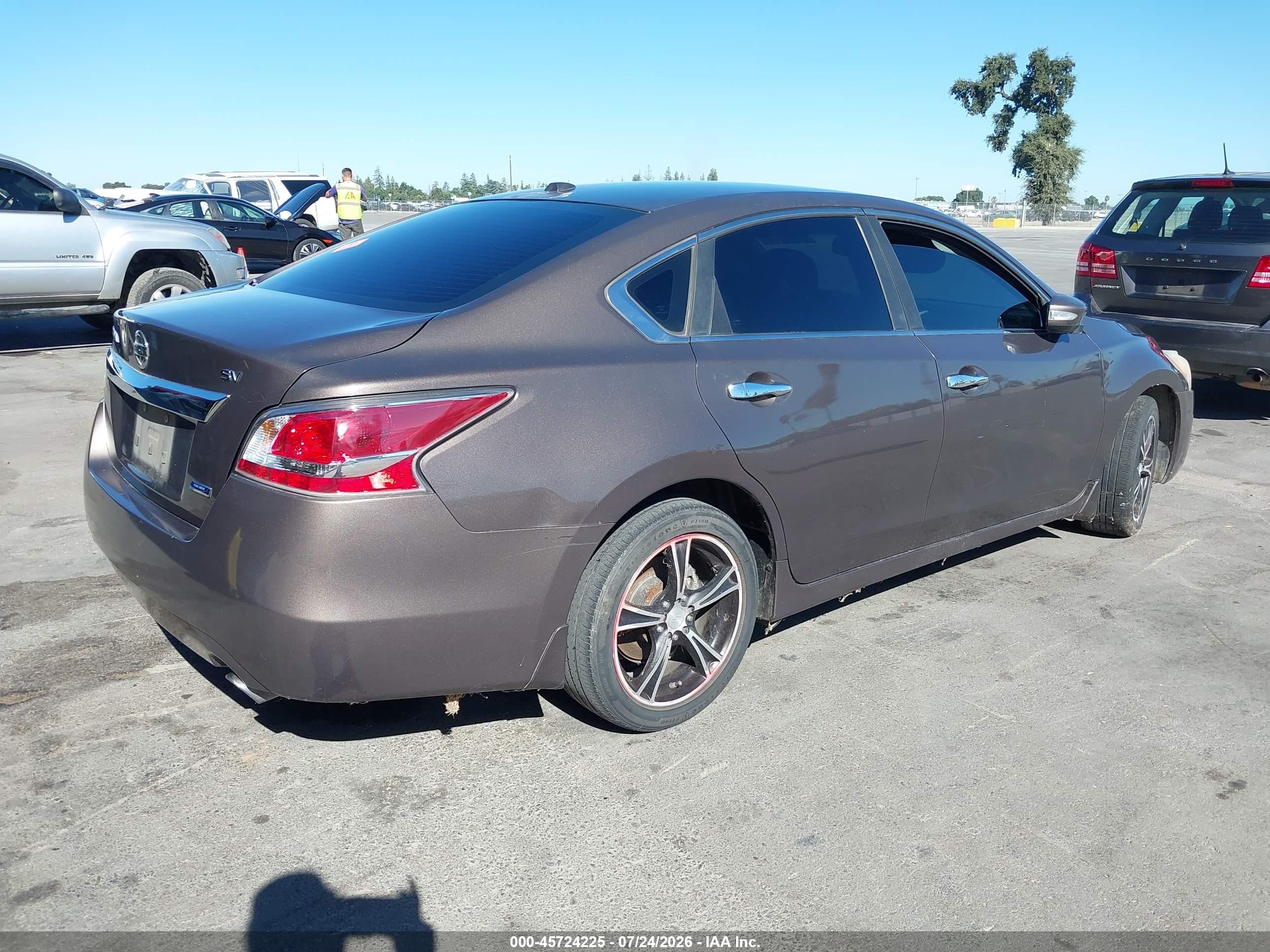2014 Nissan Altima 2.5 Sv Gray vin: 1N4AL3AP7EN213715
