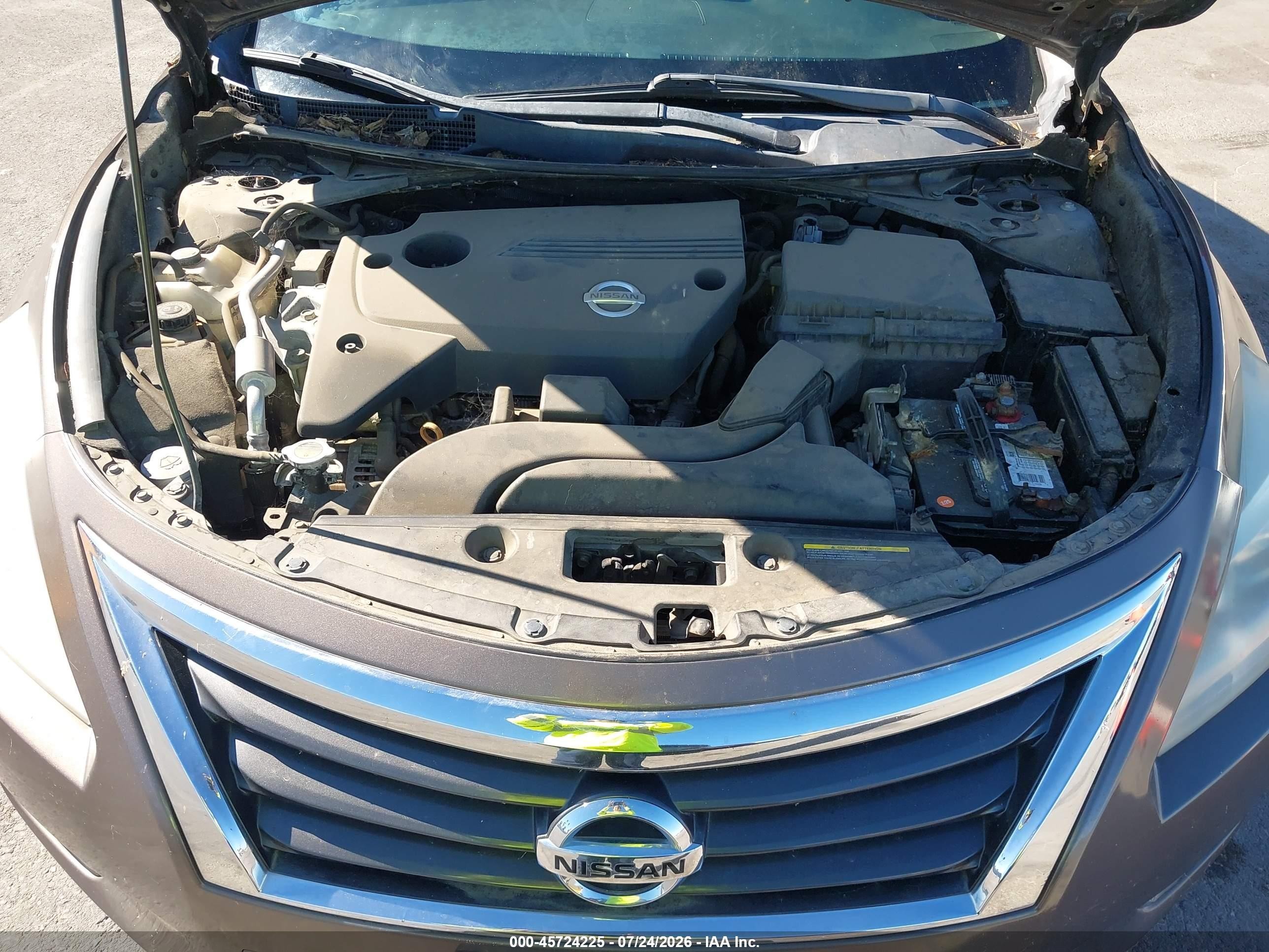 2014 Nissan Altima 2.5 Sv Gray vin: 1N4AL3AP7EN213715