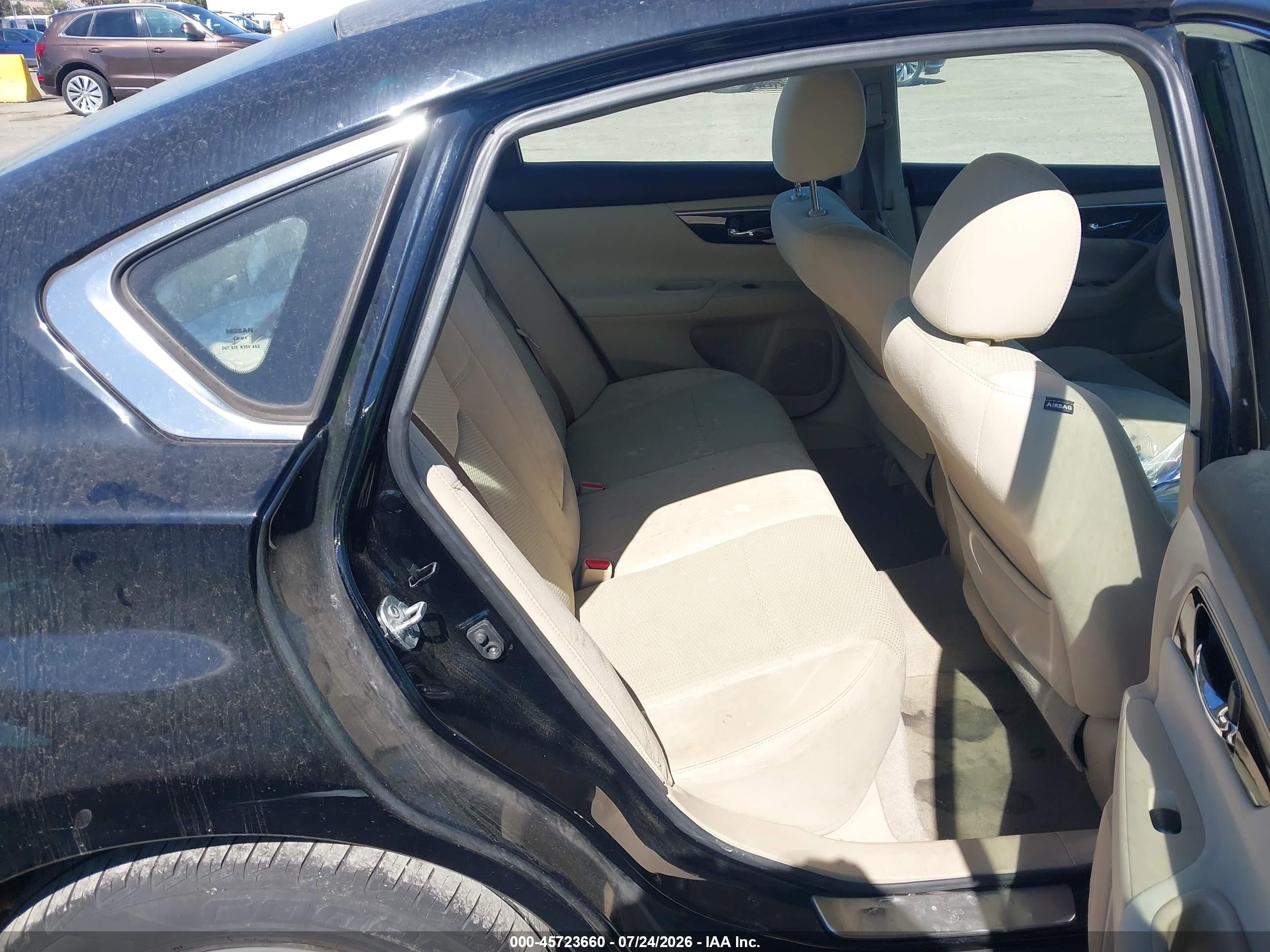 2014 Nissan Altima 2.5 S Black vin: 1N4AL3AP7EN220390