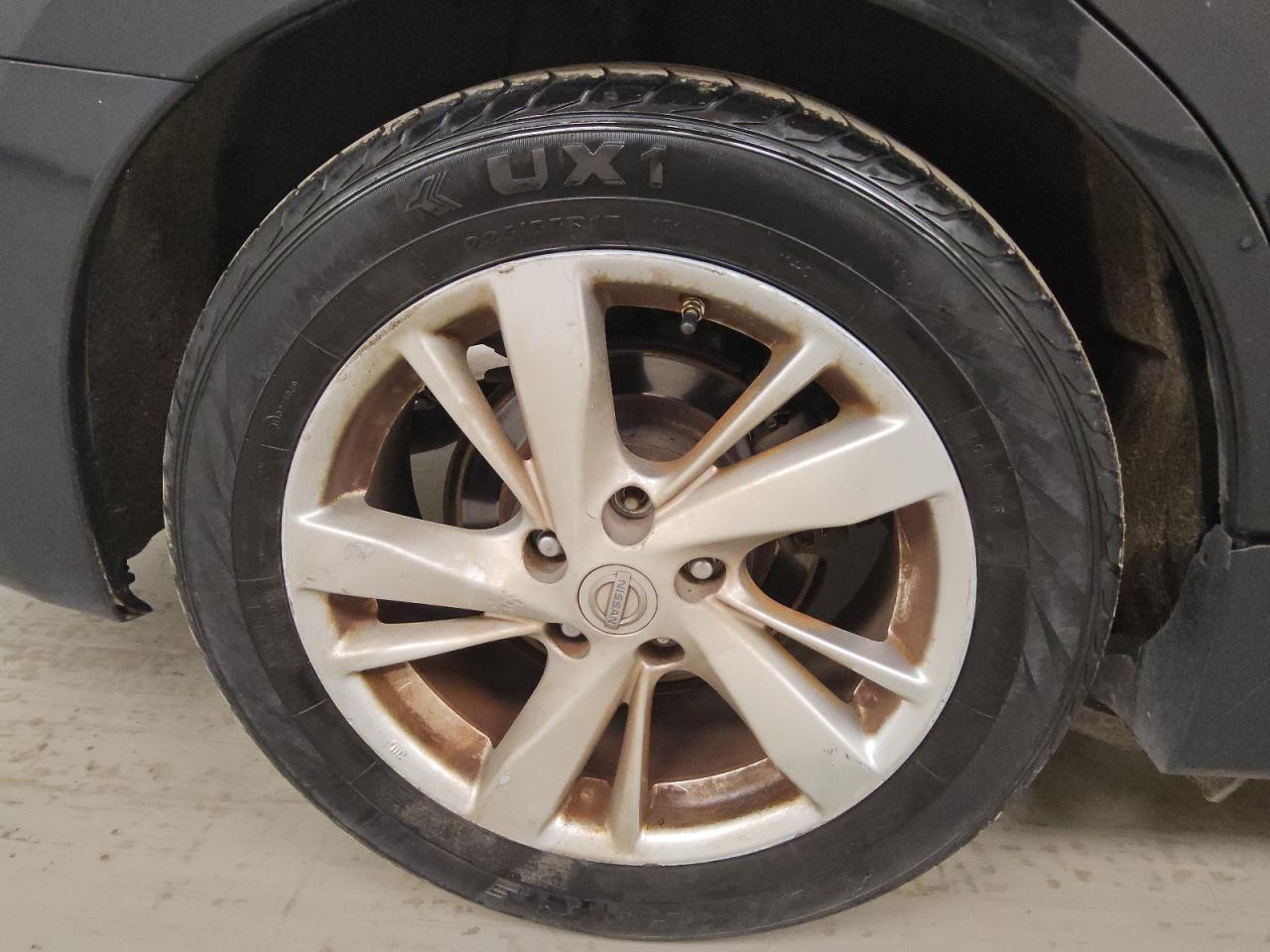 2014 Nissan Altima 2.5 Sl Black vin: 1N4AL3AP7EN227372 Damage: Right Rear Wheel, Curb Rash, 11 To 12 Inches