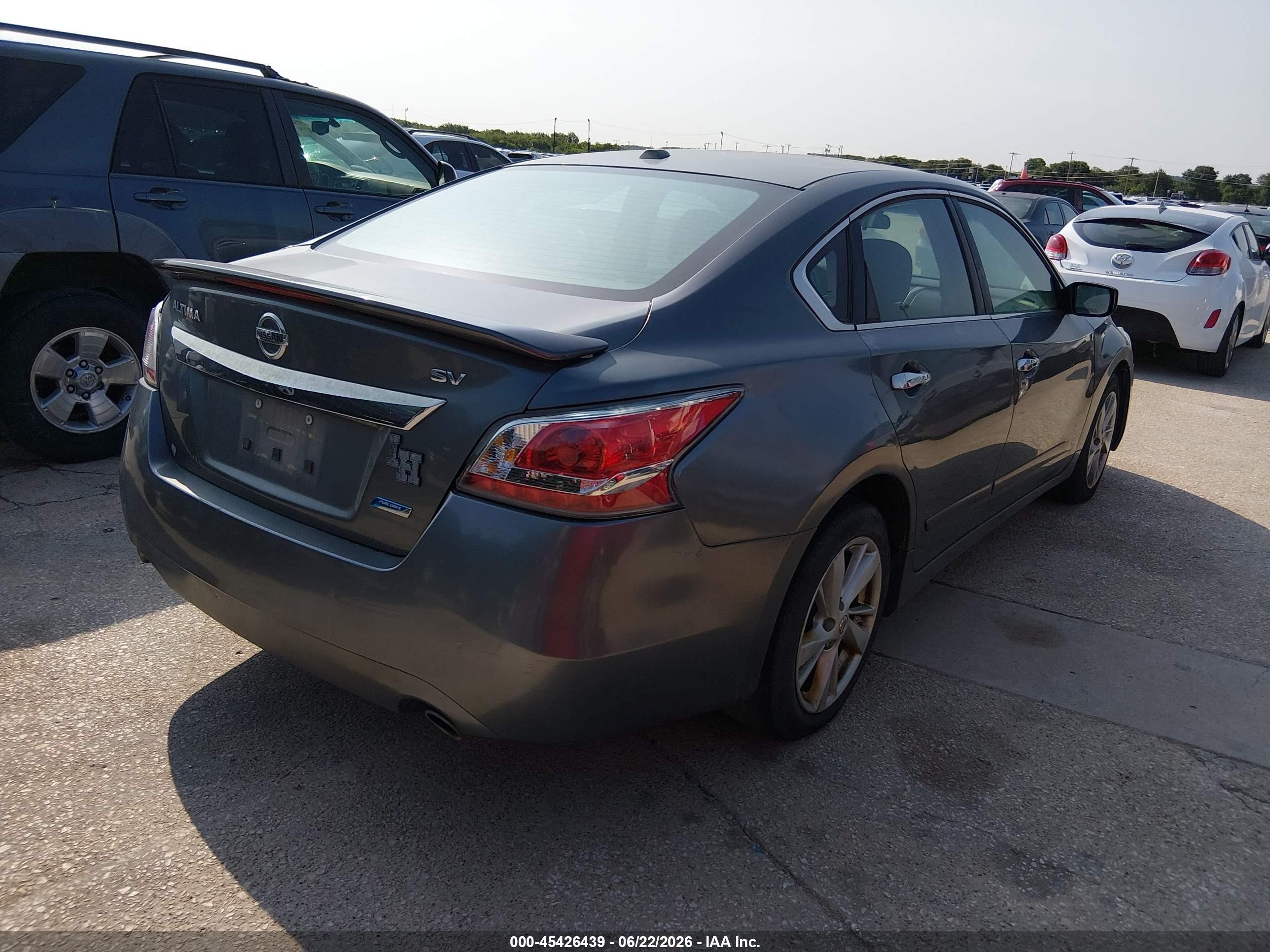 2014 Nissan Altima 2.5 Sv Синий vin: 1N4AL3AP7EN228716