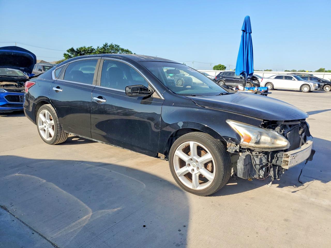 2014 Nissan Altima 2.5 S Черный vin: 1N4AL3AP7EN231423