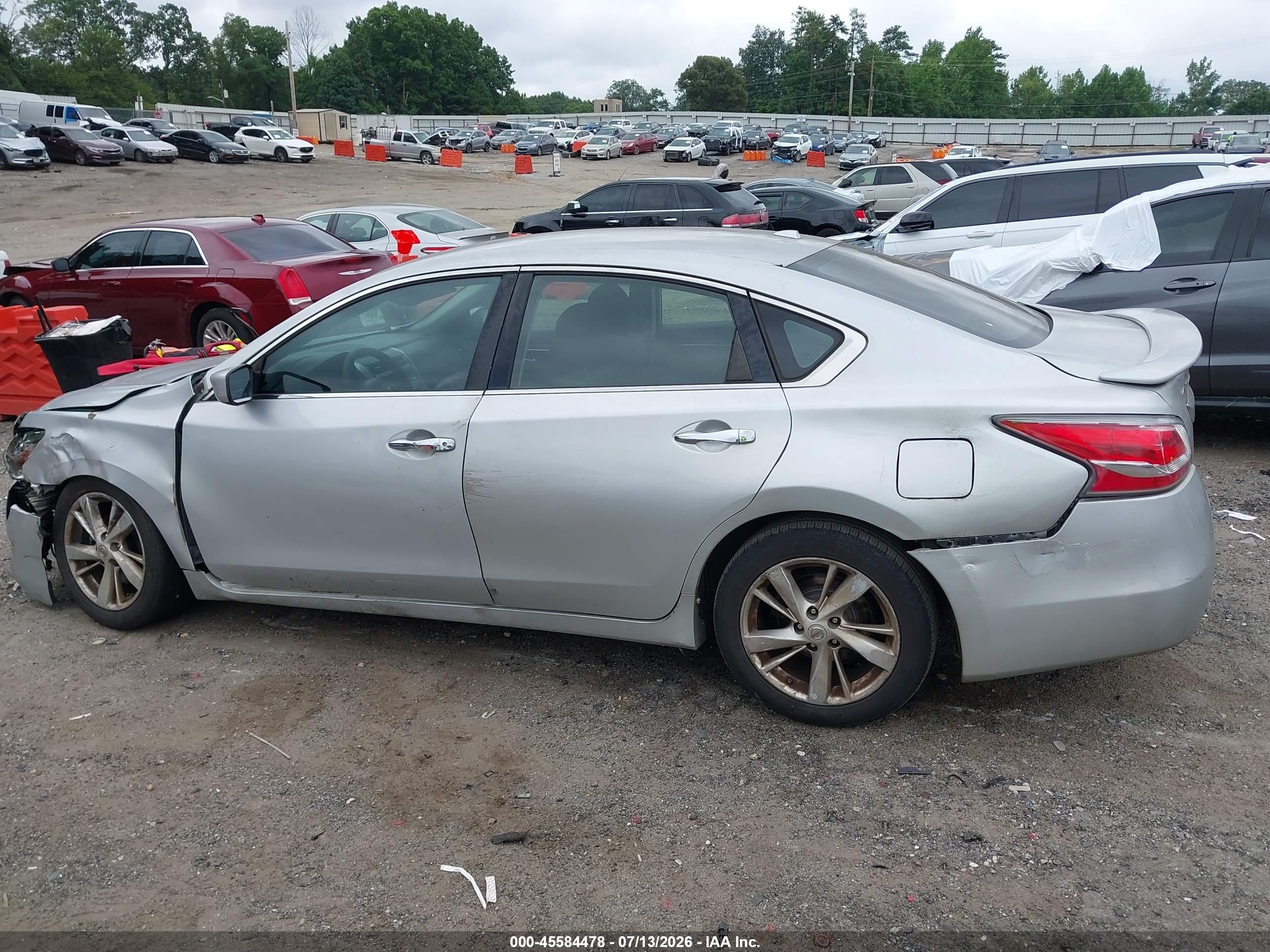 2014 Nissan Altima 2.5 S Серебряный vin: 1N4AL3AP7EN239571