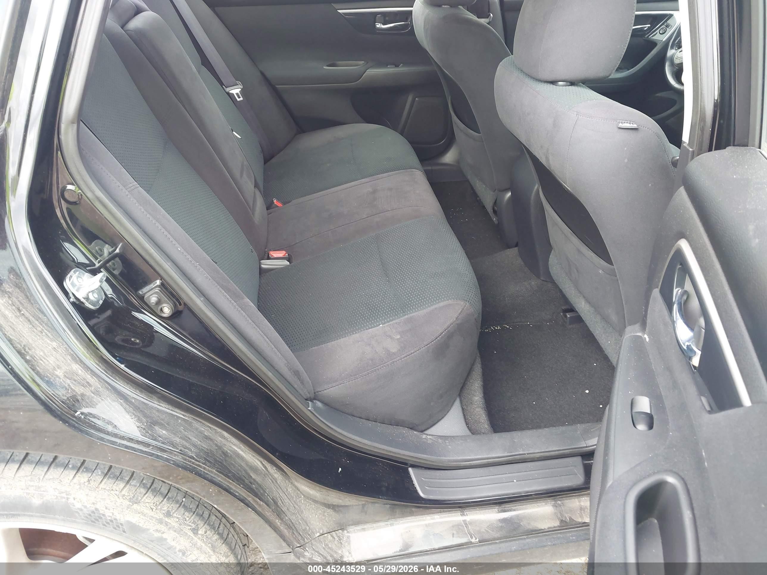 2014 Nissan Altima 2.5 Sv Black vin: 1N4AL3AP7EN248934