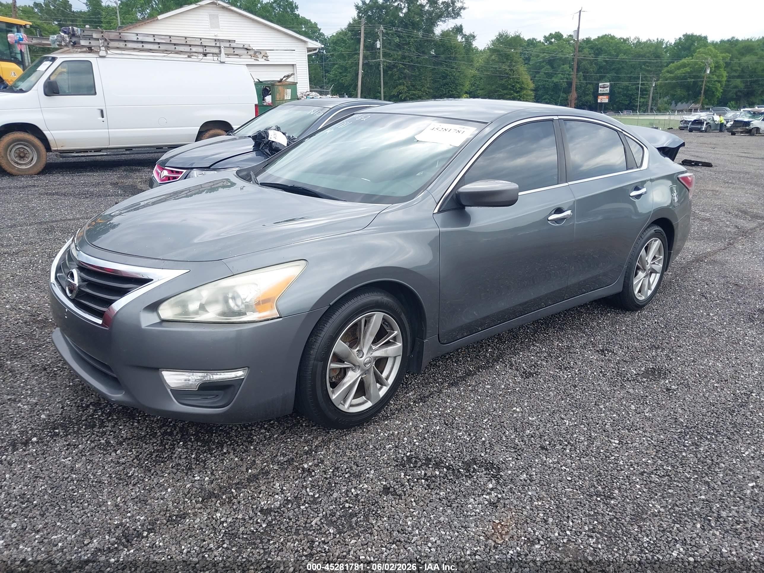 2014 Nissan Altima 2.5 Sv Gray vin: 1N4AL3AP7EN253518