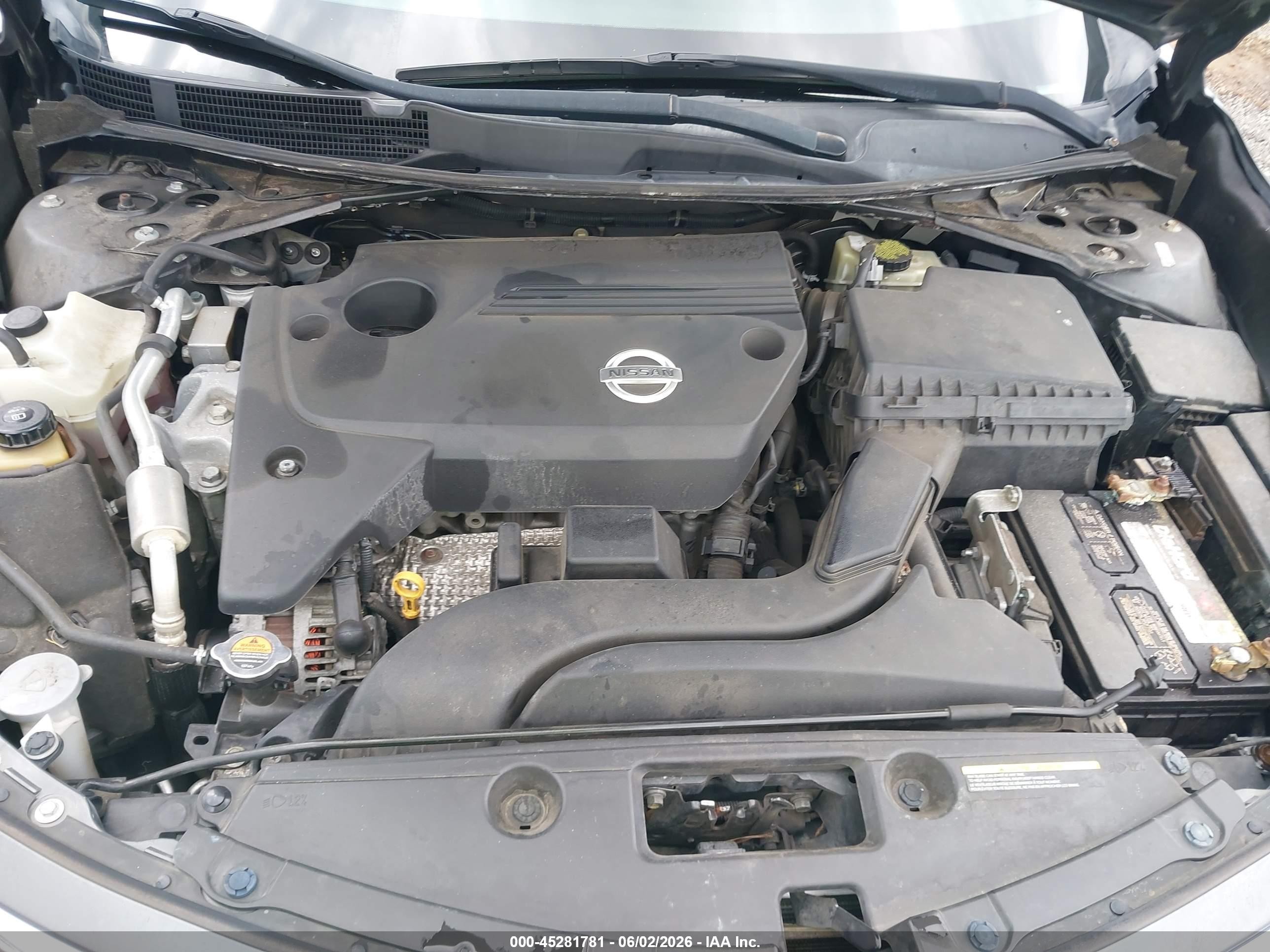 2014 Nissan Altima 2.5 Sv Gray vin: 1N4AL3AP7EN253518