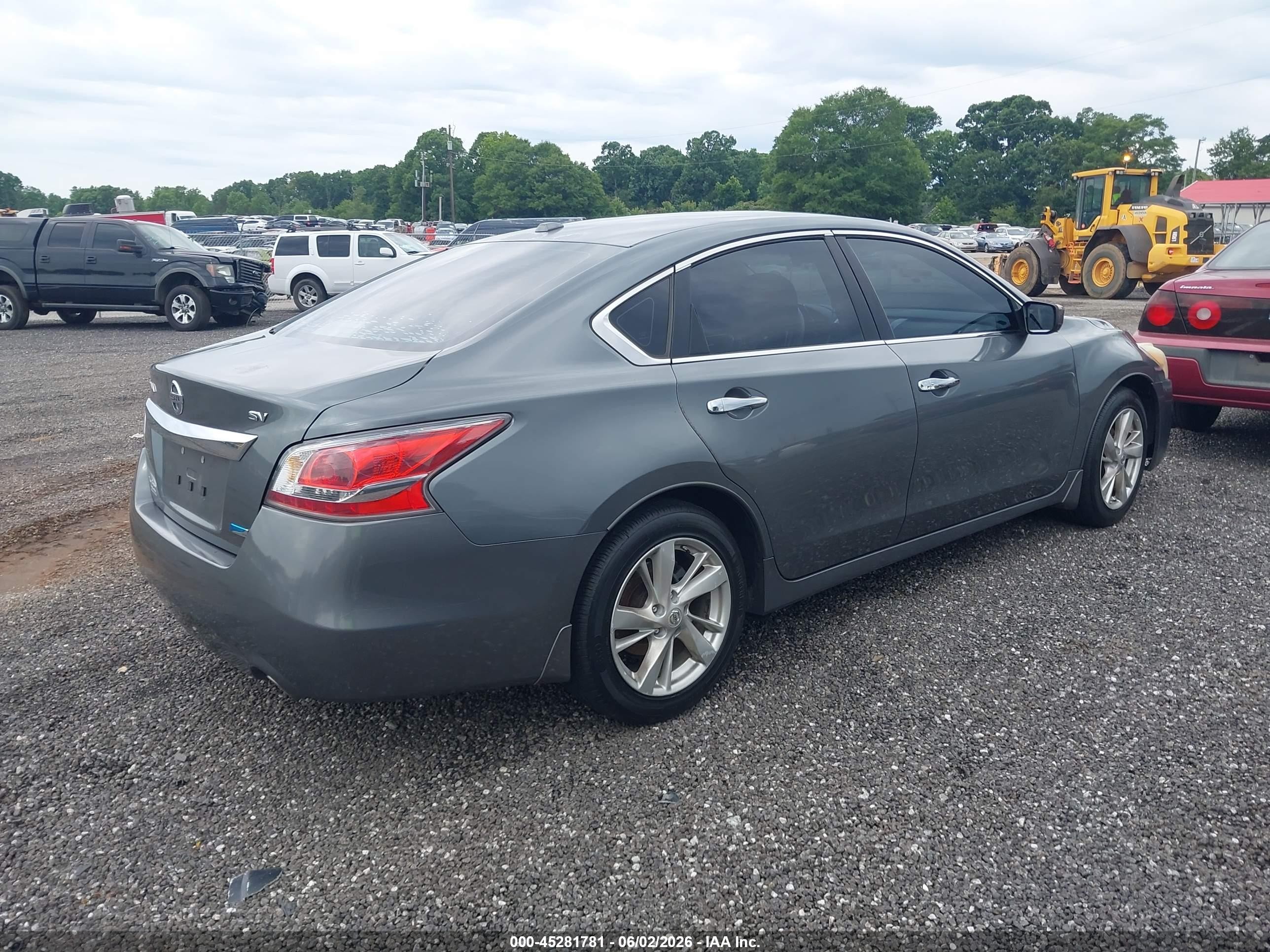 2014 Nissan Altima 2.5 Sv Gray vin: 1N4AL3AP7EN253518