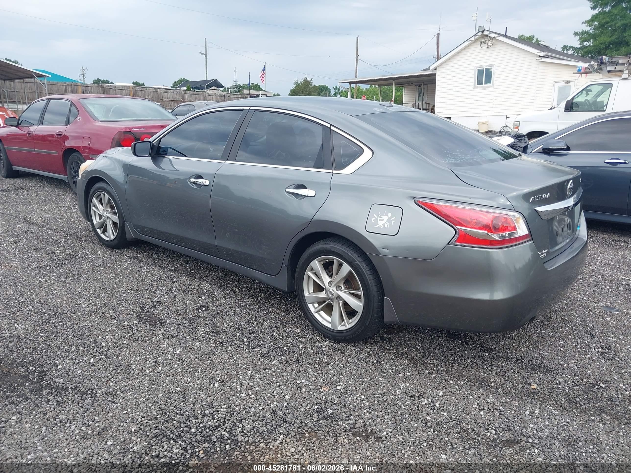 2014 Nissan Altima 2.5 Sv Gray vin: 1N4AL3AP7EN253518
