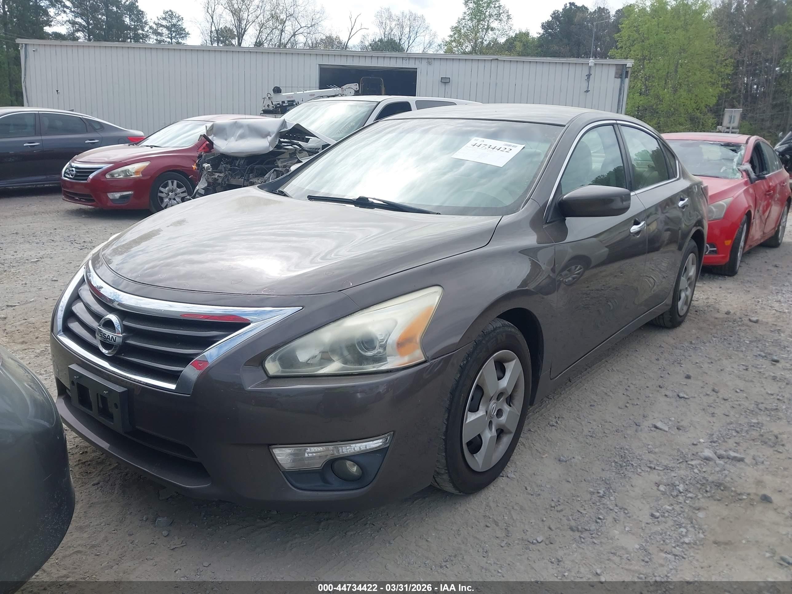 2014 Nissan Altima 2.5 S Gray vin: 1N4AL3AP7EN254619