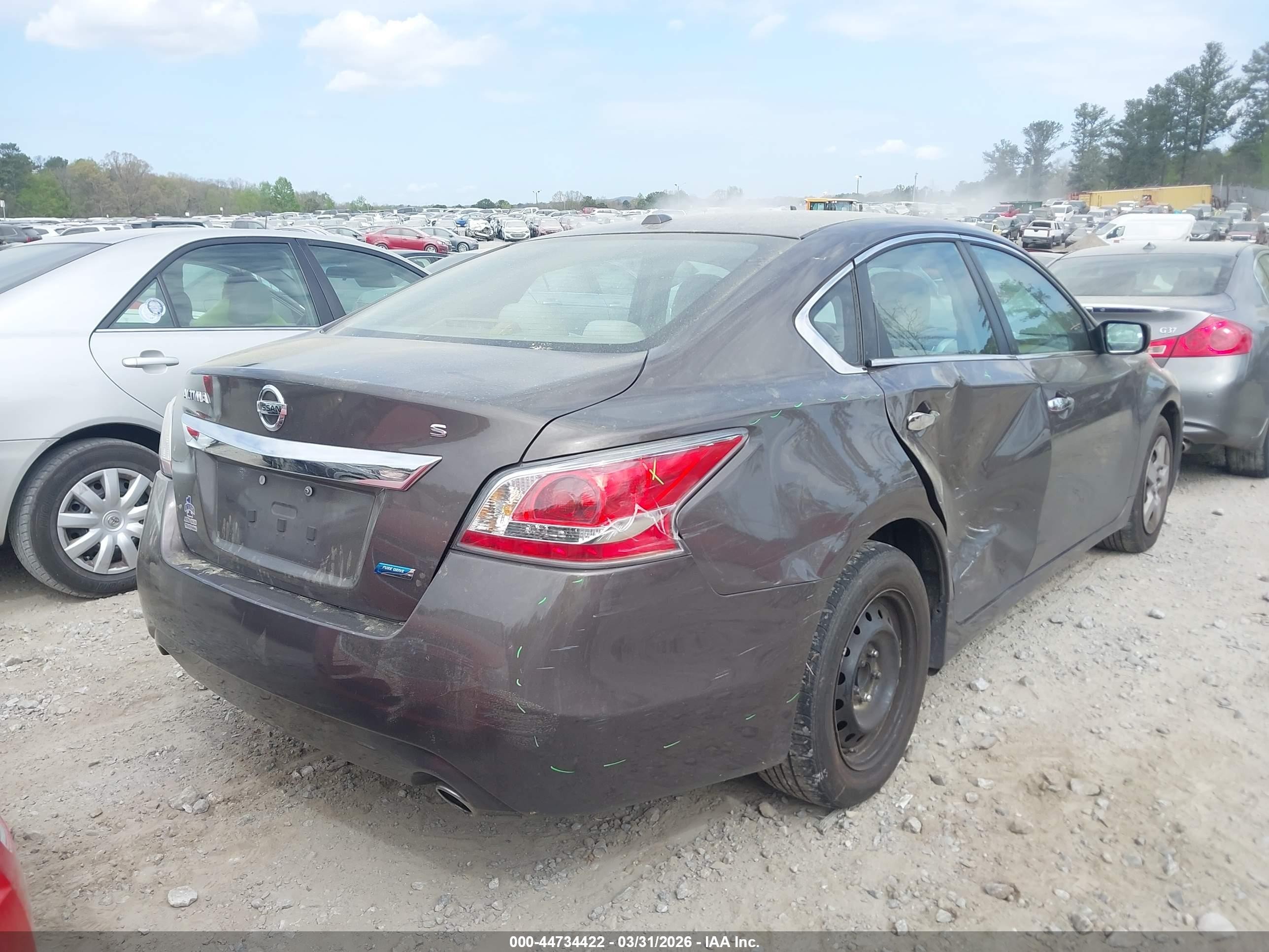 2014 Nissan Altima 2.5 S Gray vin: 1N4AL3AP7EN254619