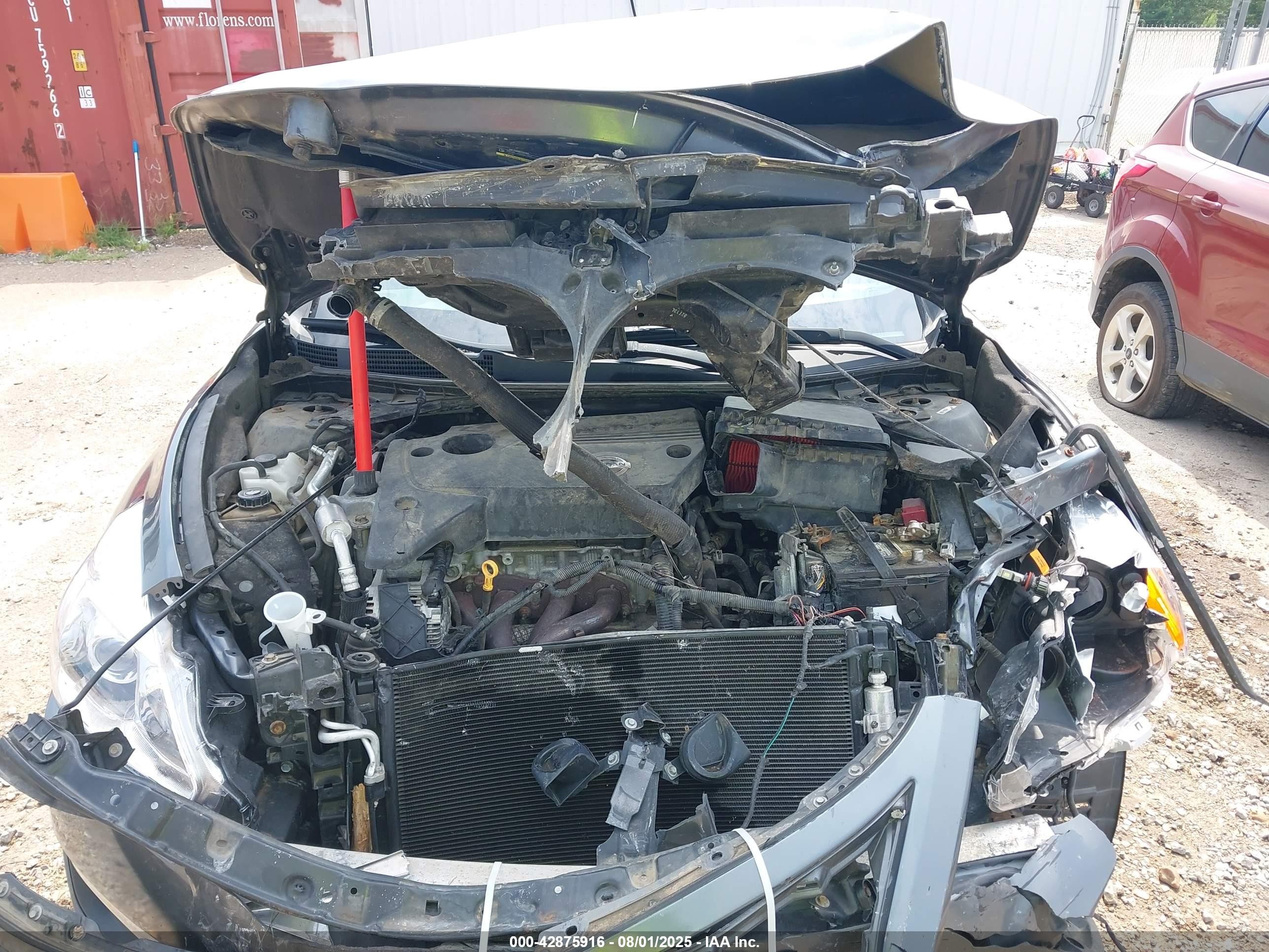 2014 Nissan Altima 2.5 S Gray vin: 1N4AL3AP7EN256998