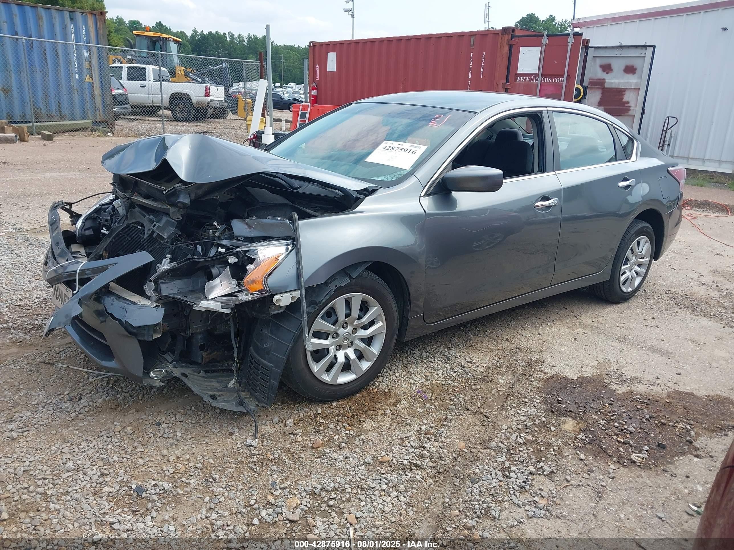 2014 Nissan Altima 2.5 S Gray vin: 1N4AL3AP7EN256998