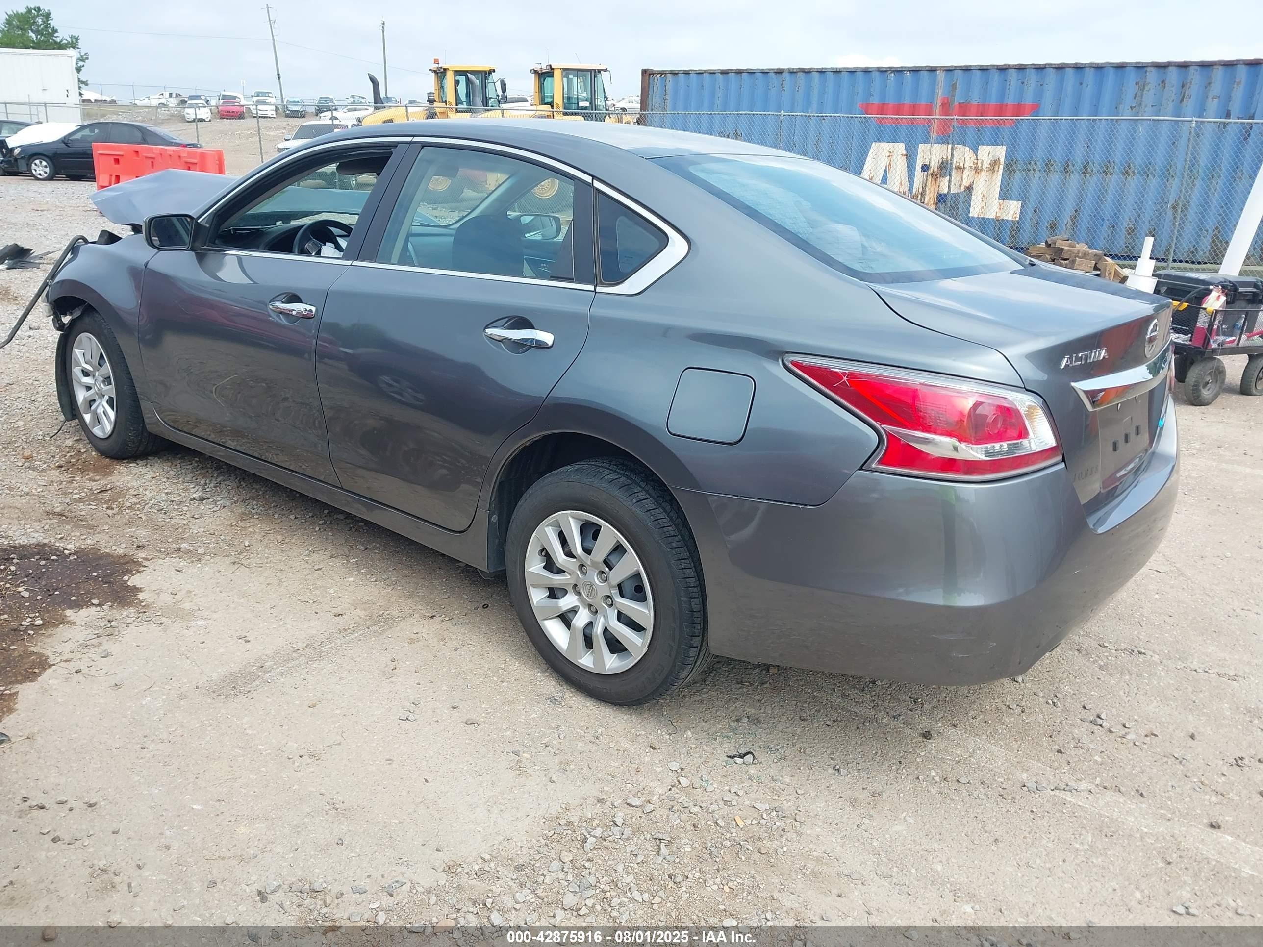 2014 Nissan Altima 2.5 S Gray vin: 1N4AL3AP7EN256998