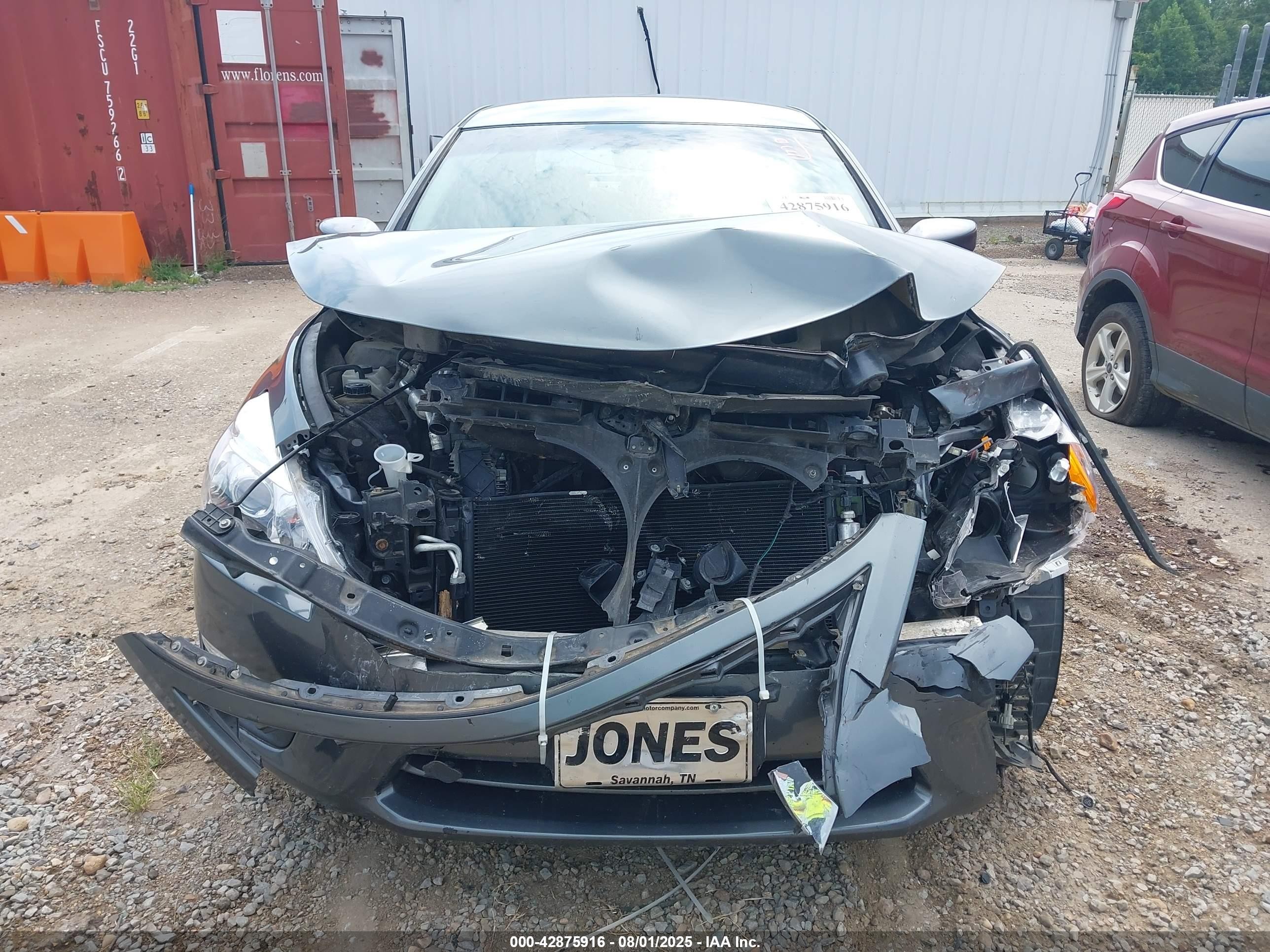 2014 Nissan Altima 2.5 S Gray vin: 1N4AL3AP7EN256998