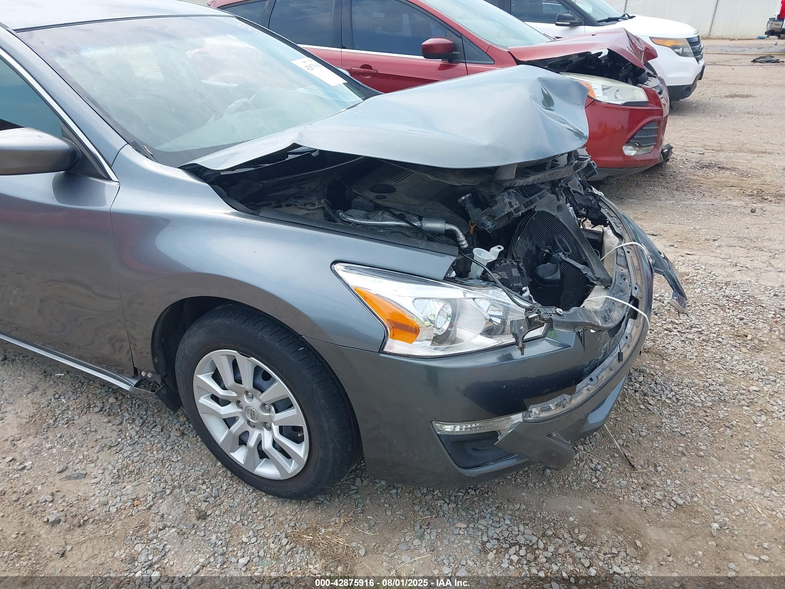 2014 Nissan Altima 2.5 S Gray vin: 1N4AL3AP7EN256998