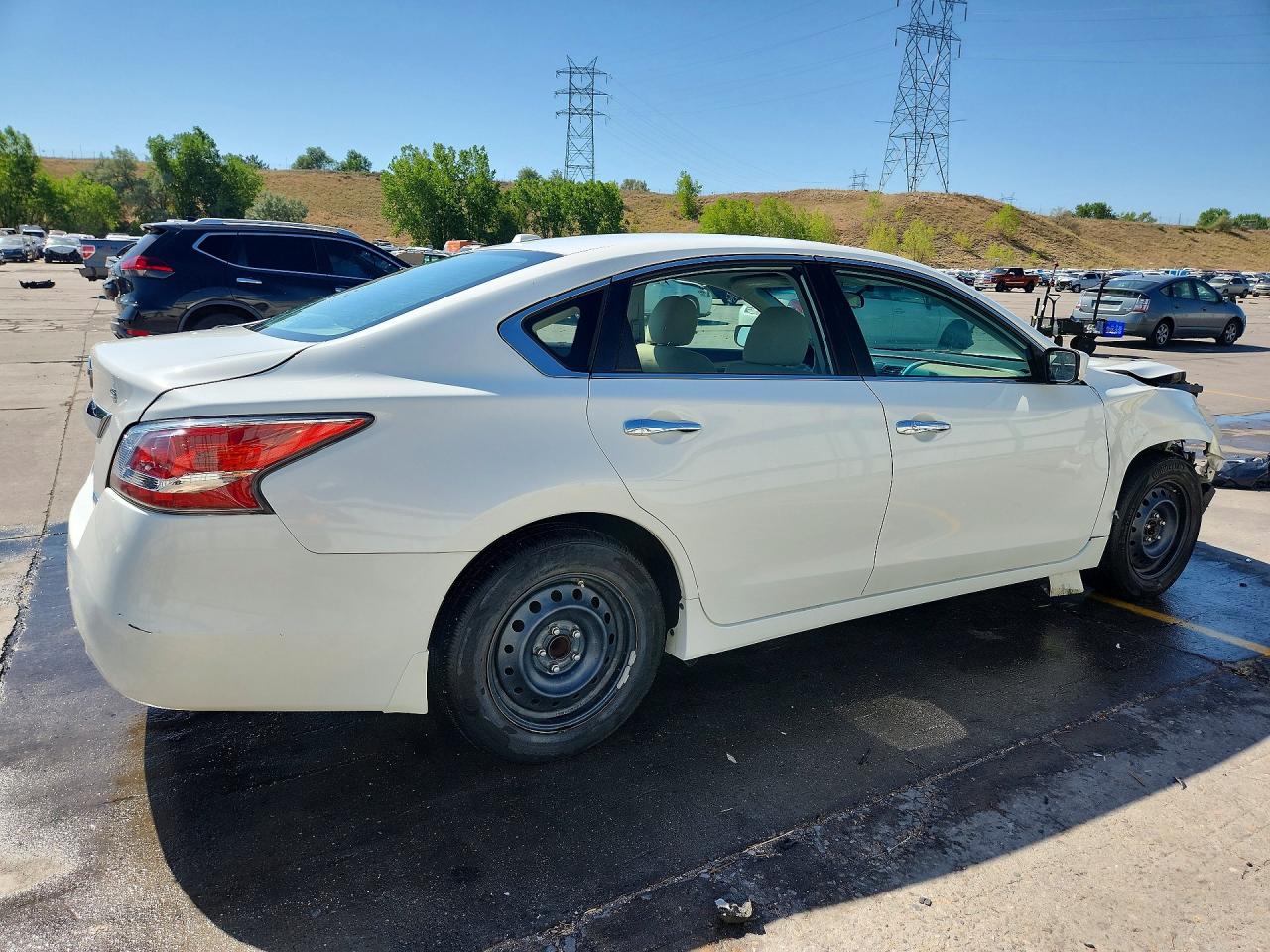 2014 Nissan Altima 2.5 S Белый vin: 1N4AL3AP7EN259397
