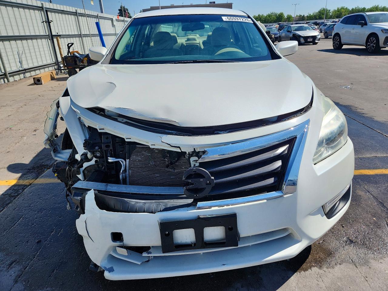2014 Nissan Altima 2.5 S Белый vin: 1N4AL3AP7EN259397