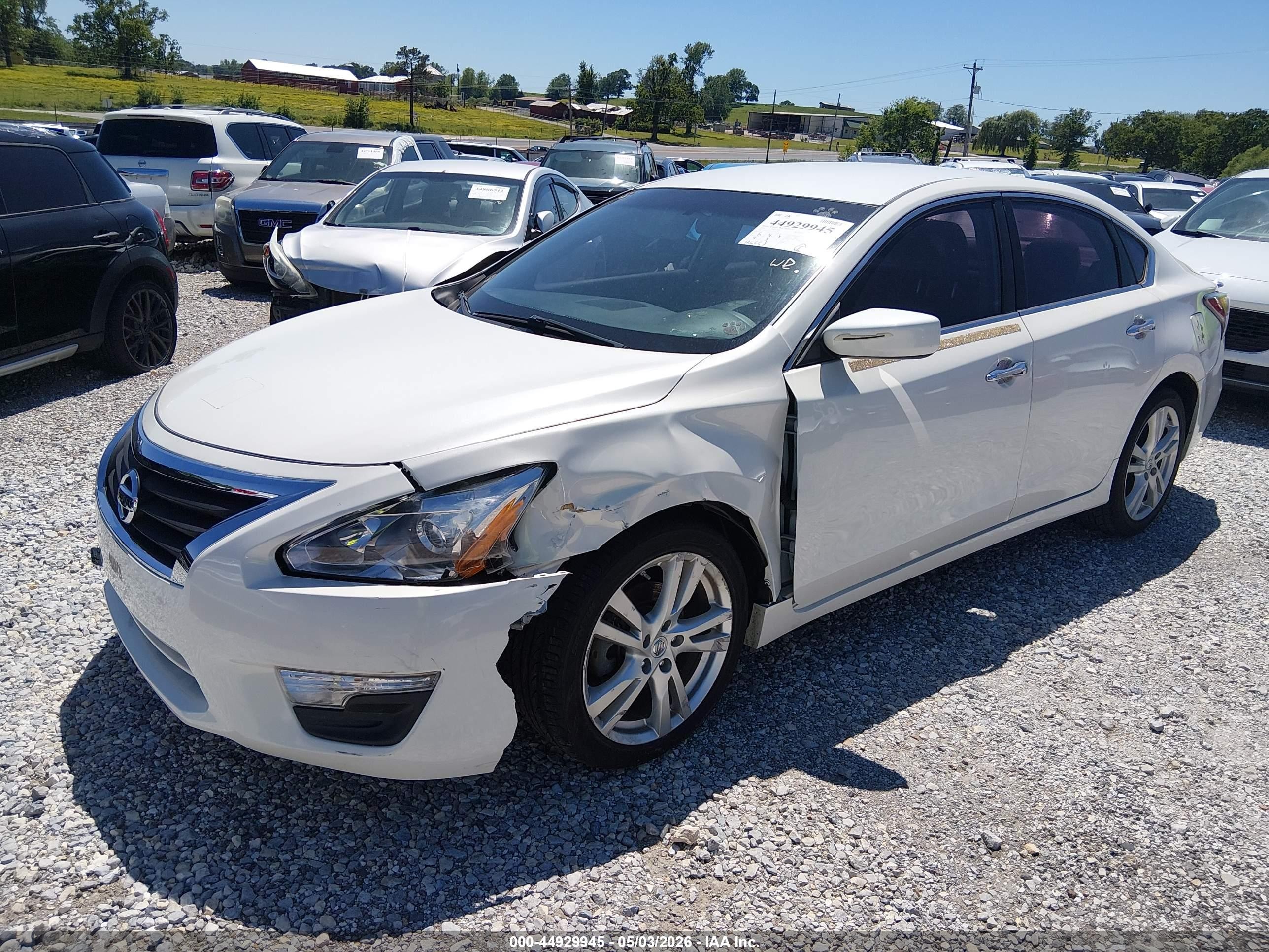 2014 Nissan Altima 2.5/2.5 S/2.5 Sl/2.5 Sv White vin: 1N4AL3AP7EN334731
