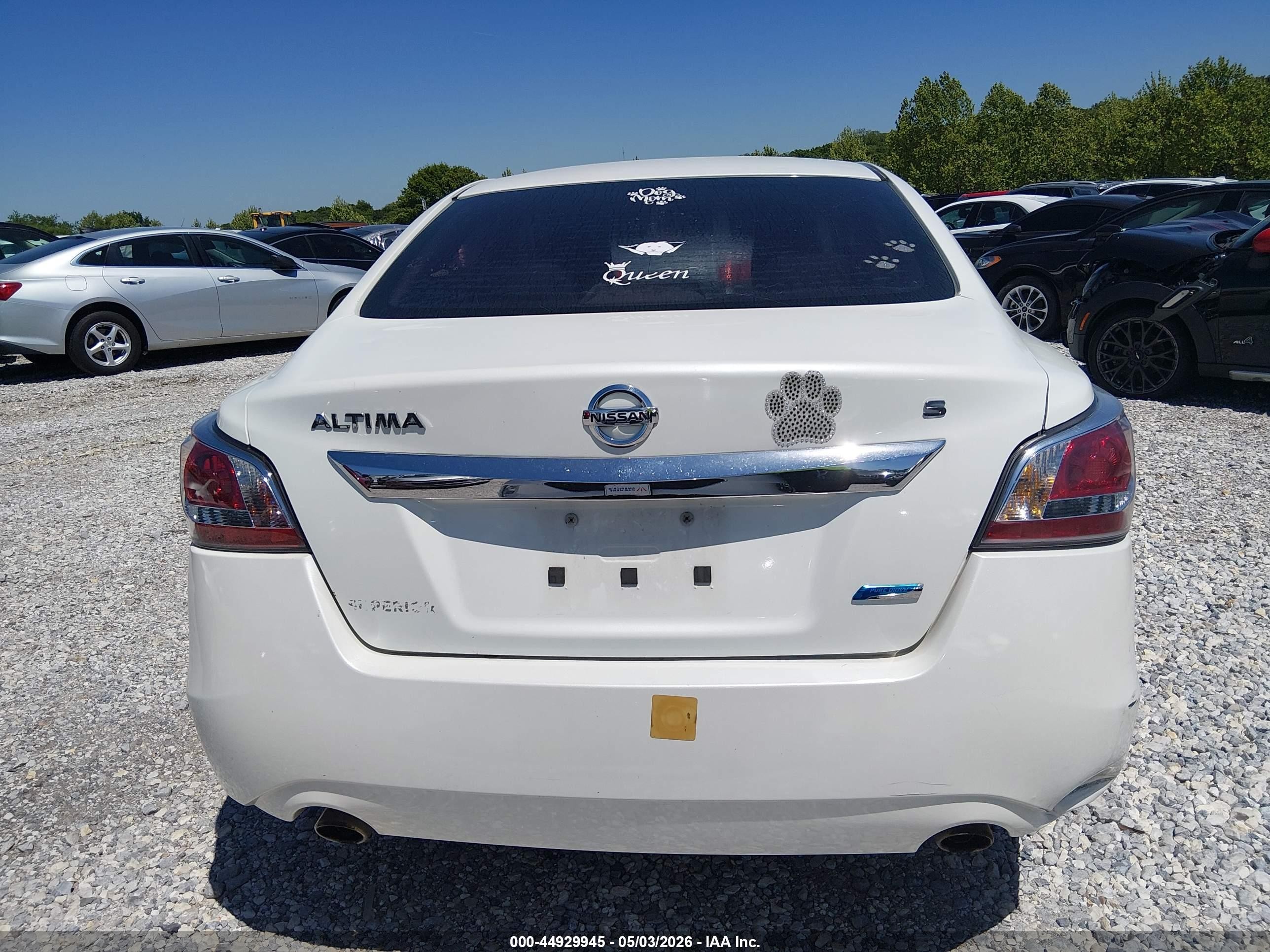 2014 Nissan Altima 2.5/2.5 S/2.5 Sl/2.5 Sv White vin: 1N4AL3AP7EN334731