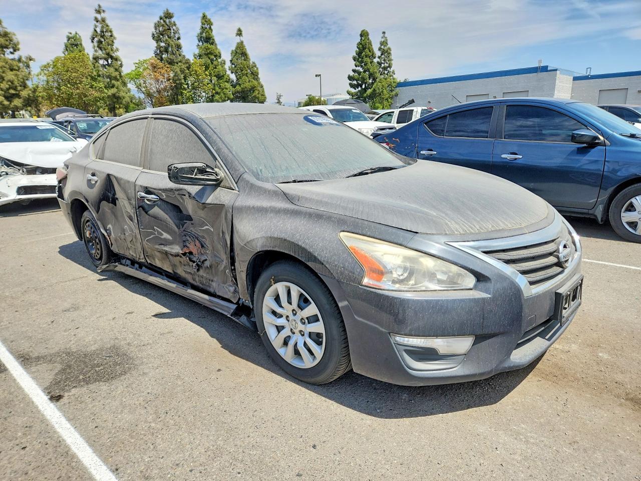 2014 Nissan Altima 2.5 S Gray vin: 1N4AL3AP7EN337984