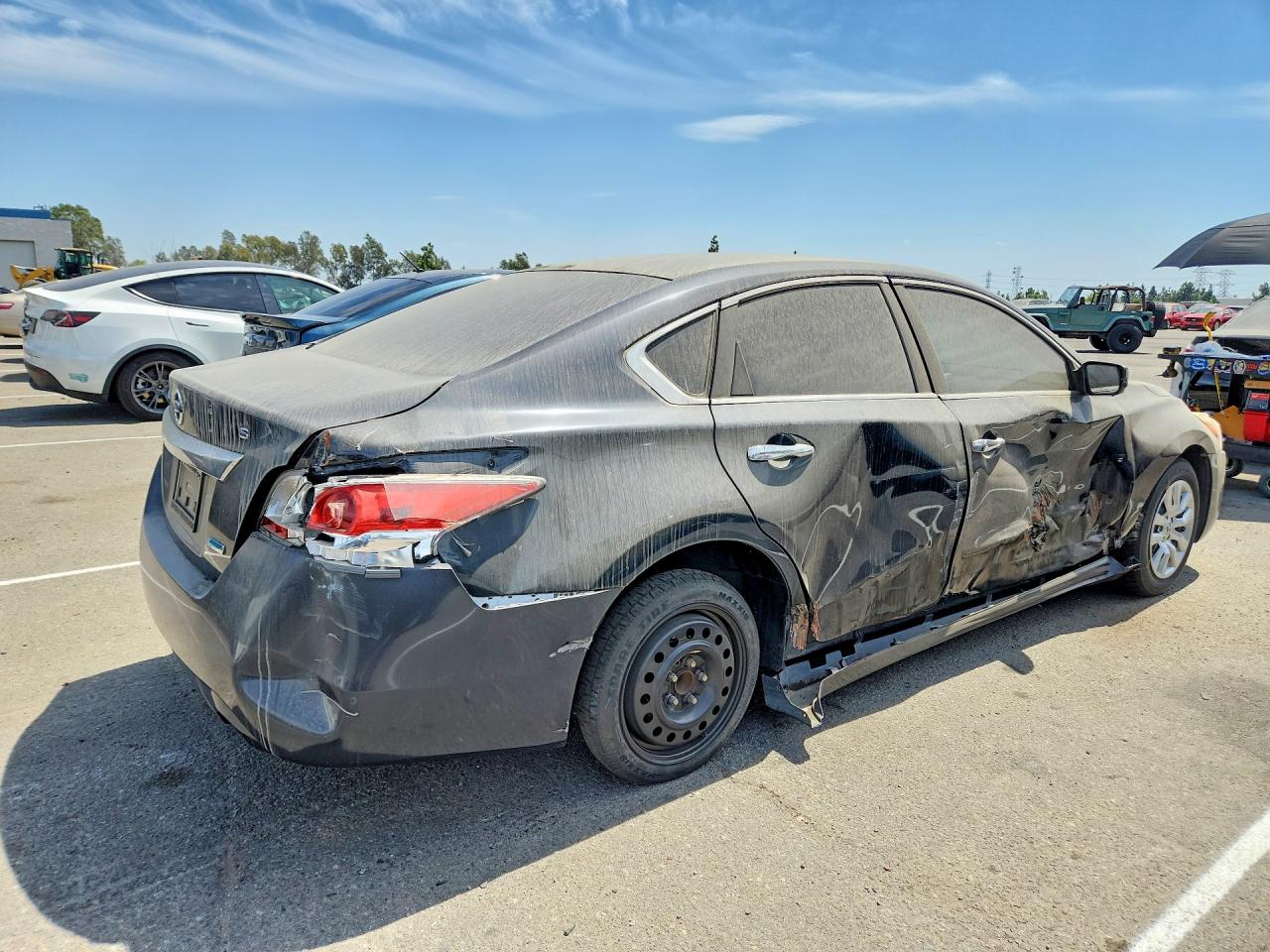 2014 Nissan Altima 2.5 S Gray vin: 1N4AL3AP7EN337984